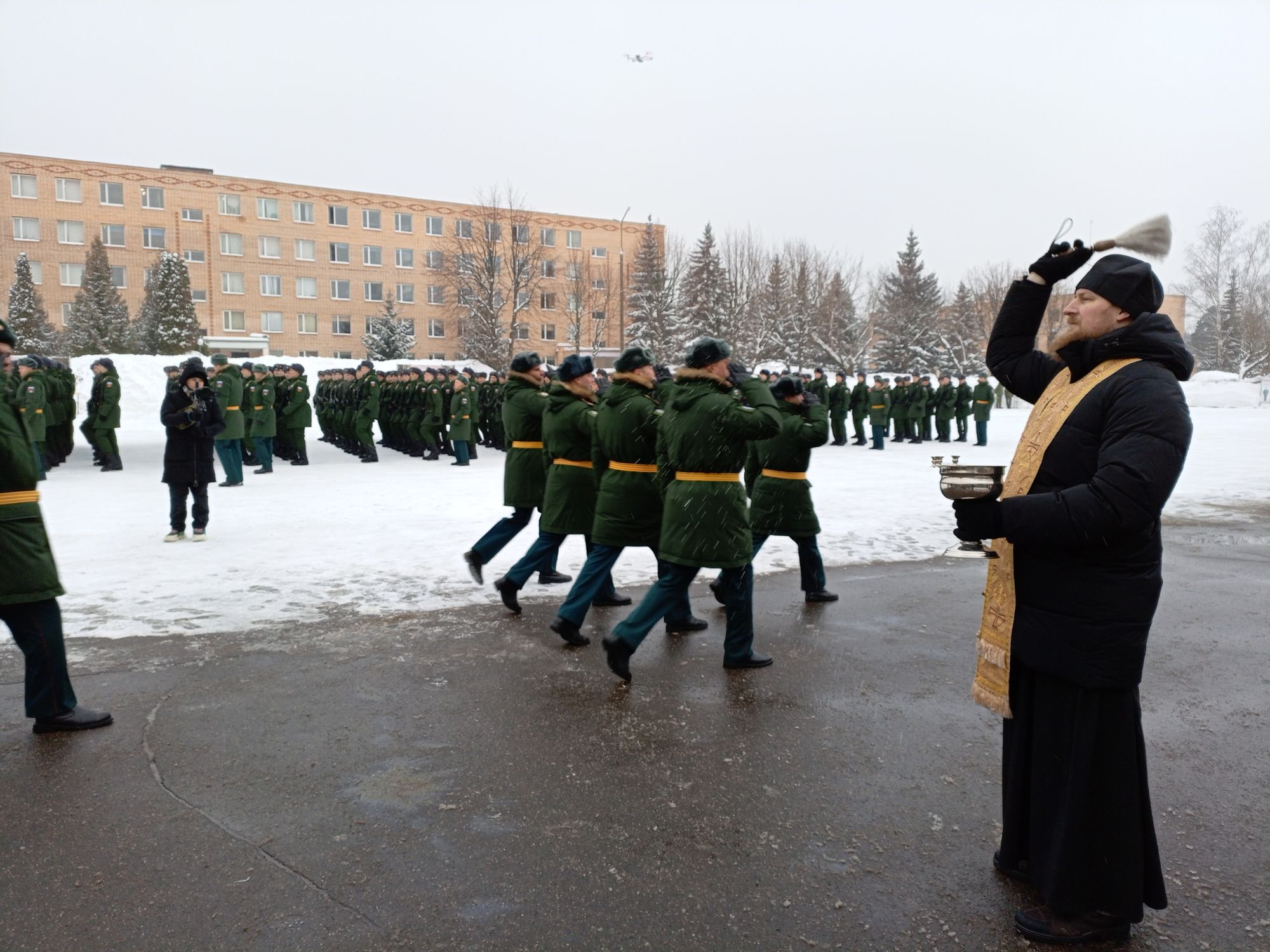 Присяга в Учебном центре Железнодорожных войск города Щёлково