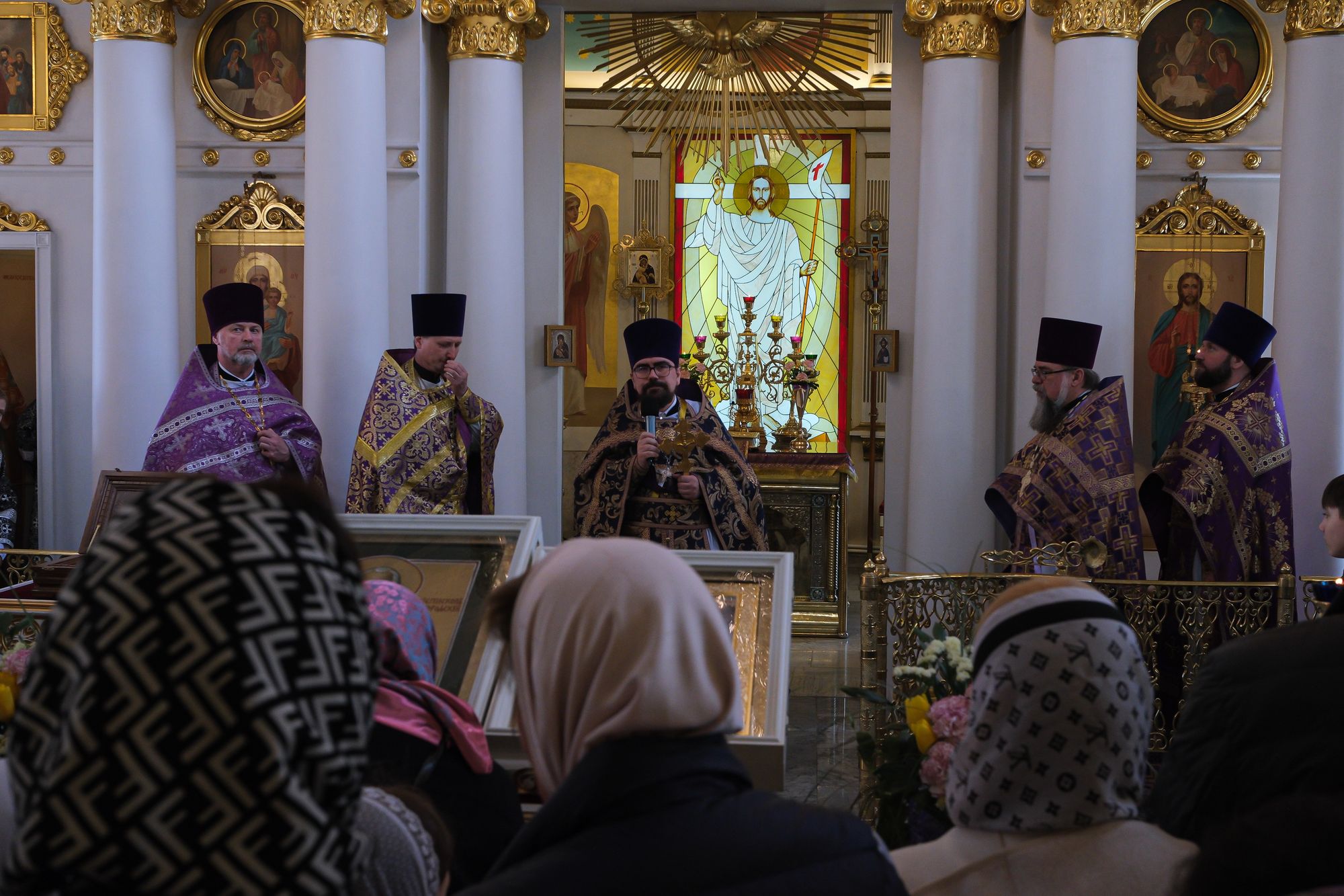 День памяти святителя Серапиона, архиепископа Новгородского, в Покровском храме Балашихи