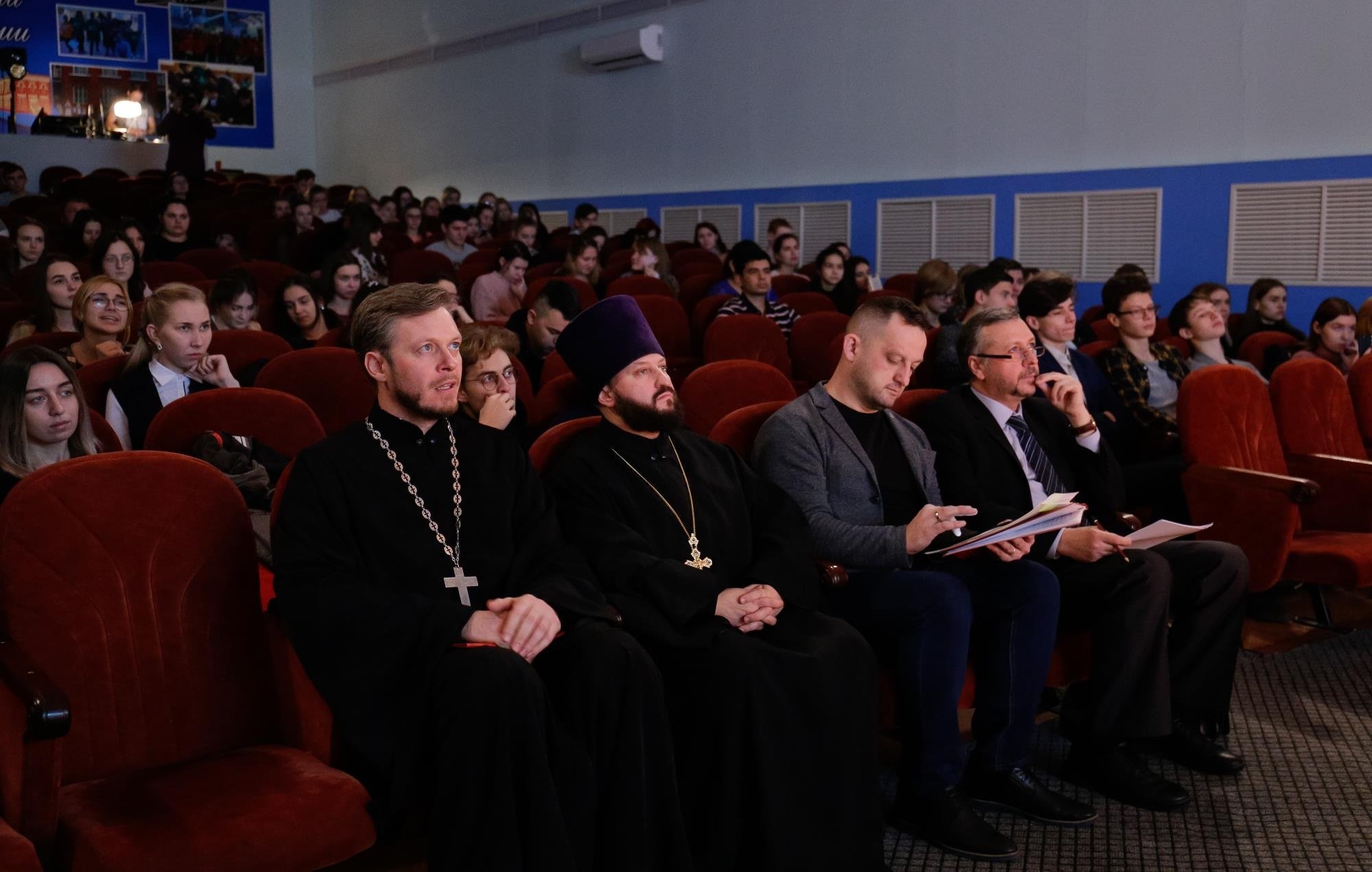 Встреча в Государственном гуманитарном технологическом университете в Орехово-Зуеве