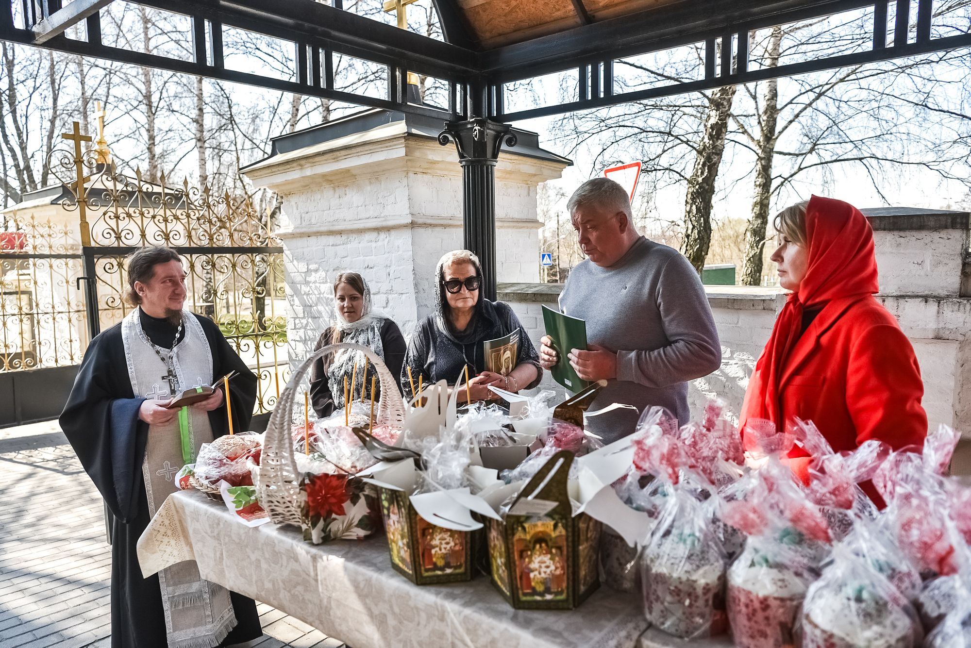 Благотворительная акция в Троицком храме деревни Павлино