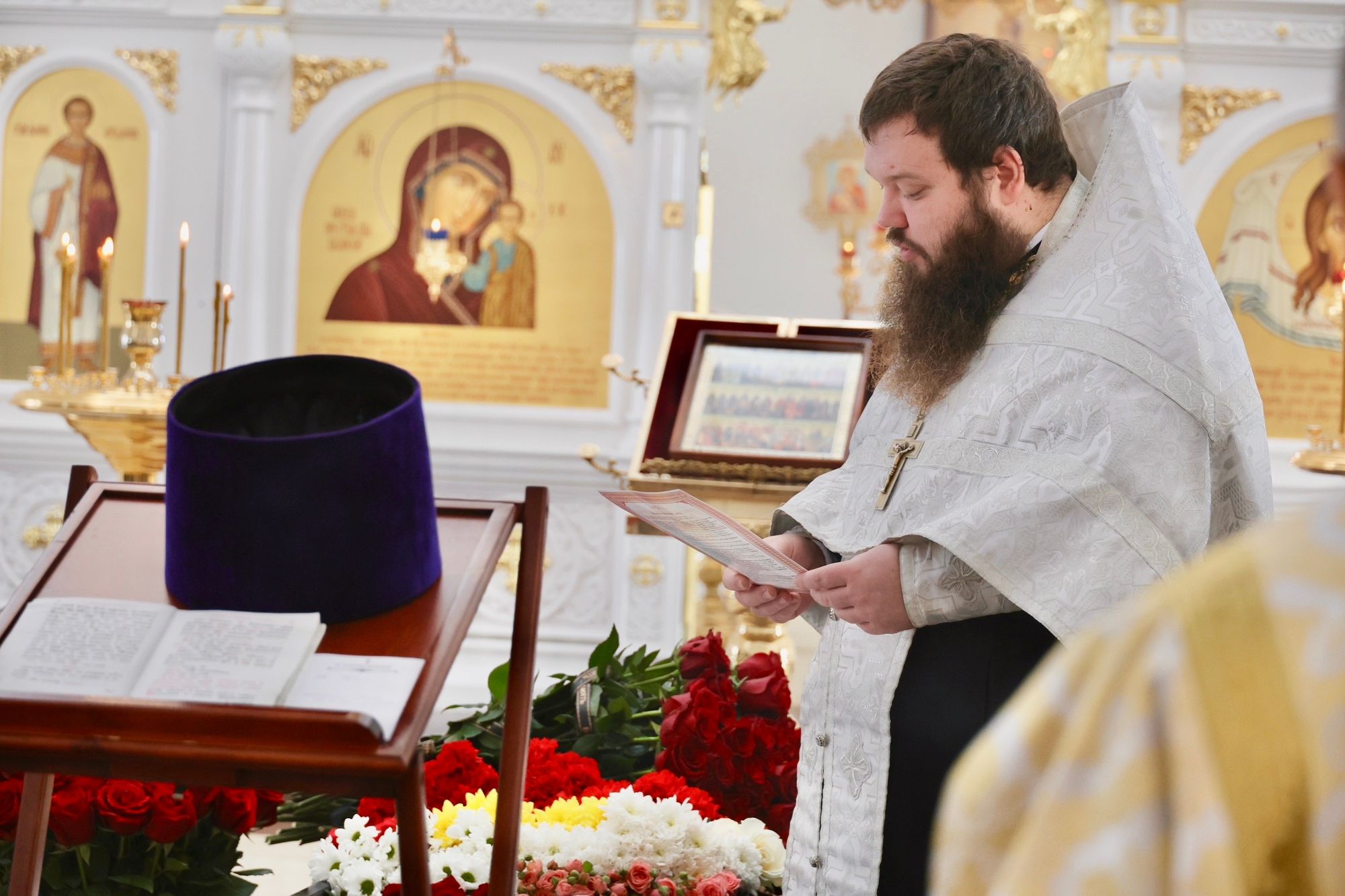 Отпевание ветерана Великой Отечественной войны в Электрогорске