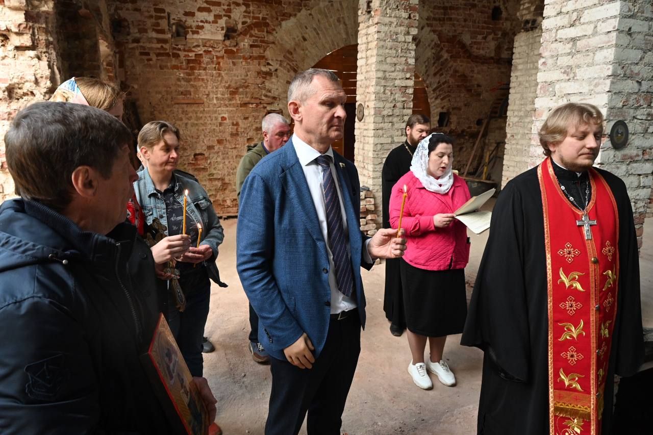 Престольный праздник в Иоанно-Богословском храме деревни Корпуса