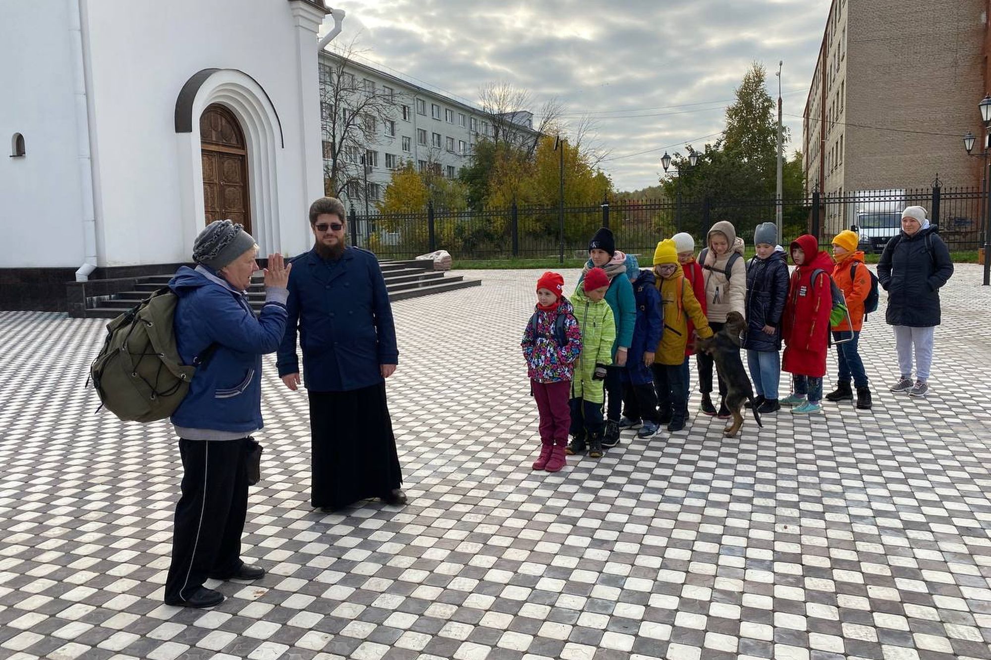 Туристический поход учеников воскресной школы Державного храма г. Фрязино