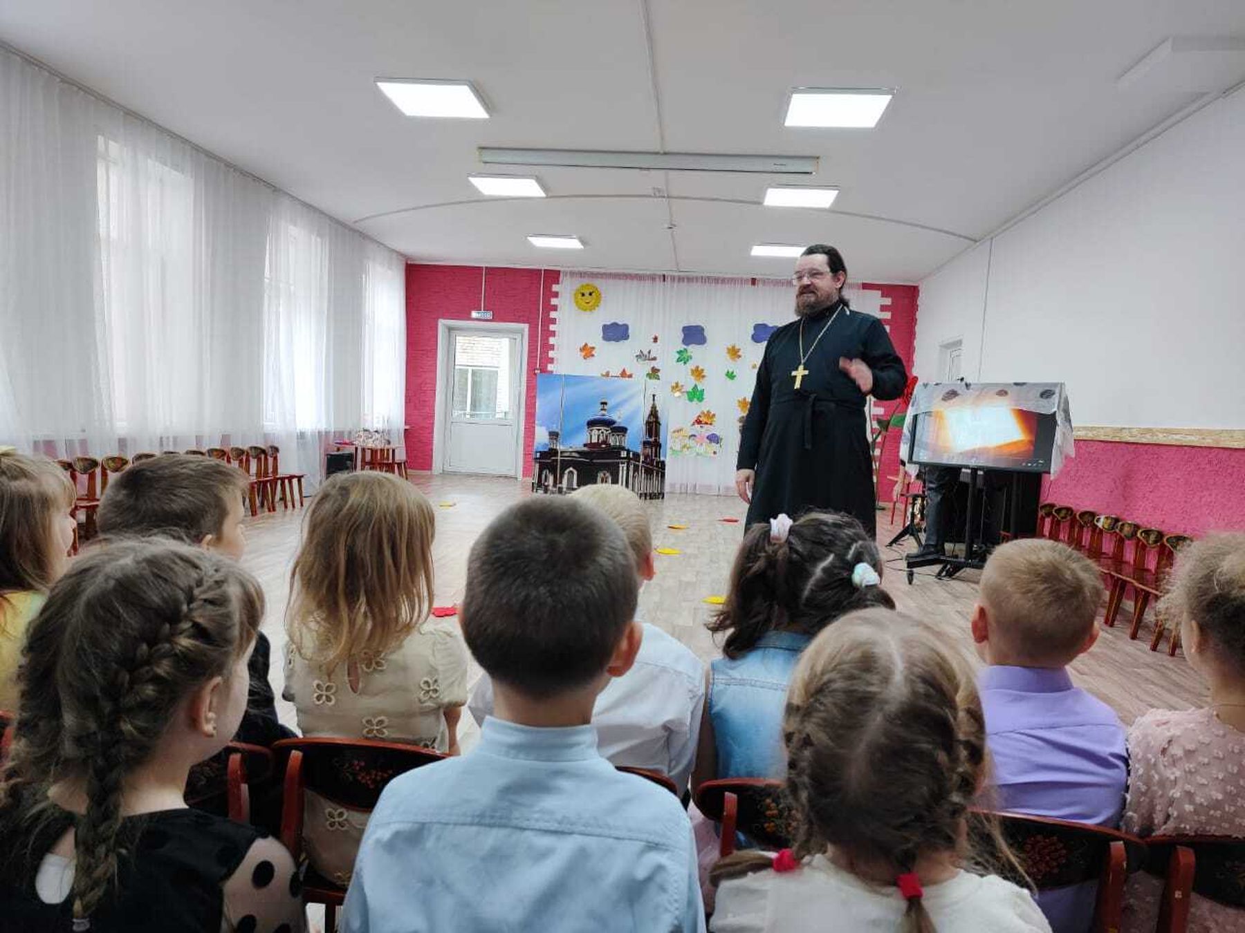 Тематический урок в дошкольном отделении лицея города Орехово-Зуево