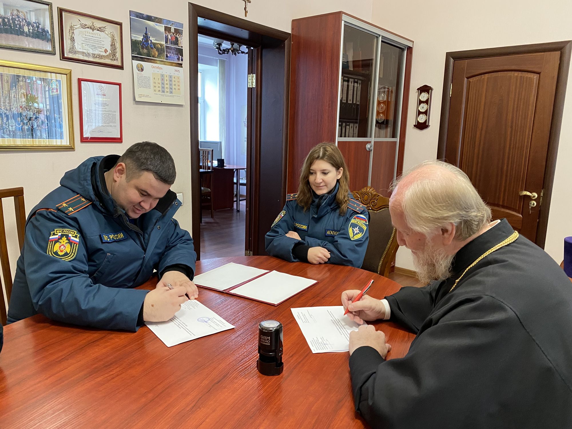 Встреча с начальником Отдела надзорной деятельности и профилактической работы в Щёлкове