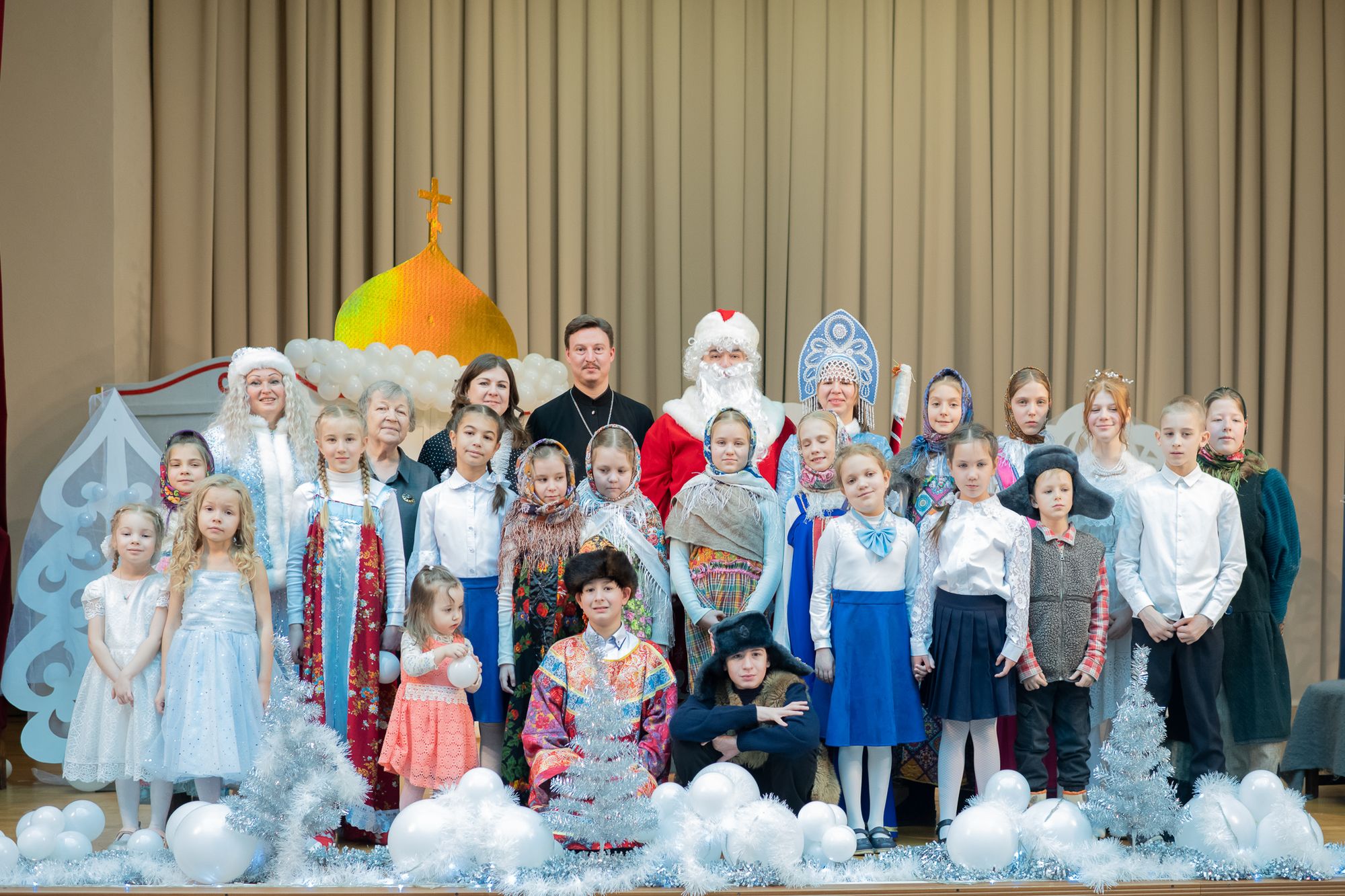 Рождественский концерт в микрорайоне ВНИИПО