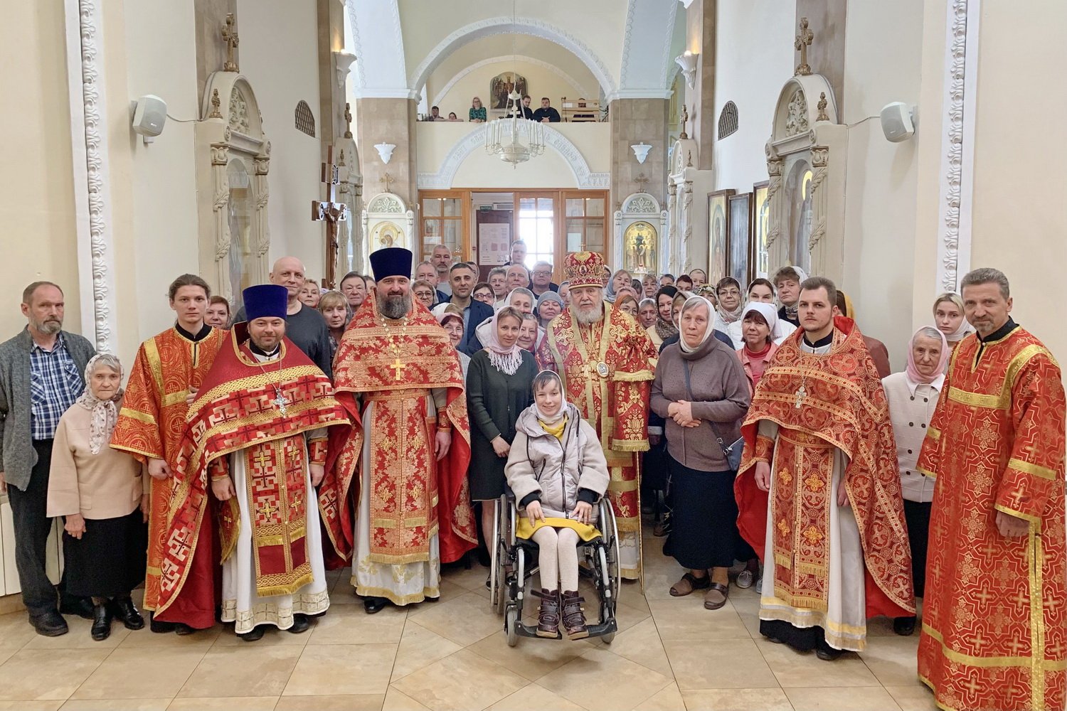 Архиерейское богослужение в Ивашево