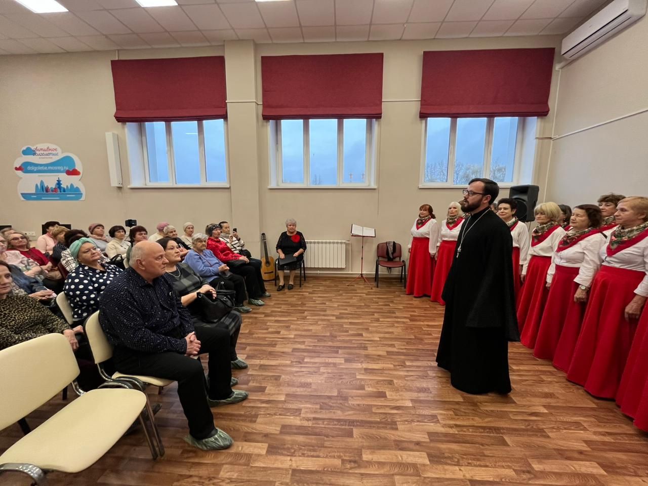 Концерт для участников движения «Активное долголетие» в Павловском Посаде