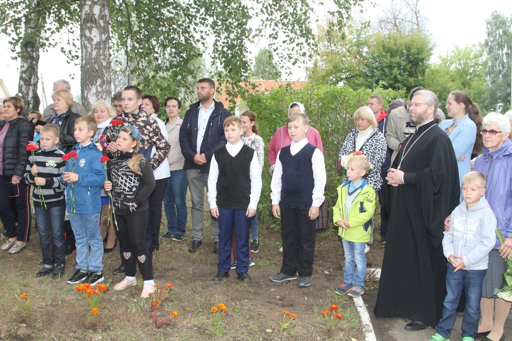 Открытие памятников участникам Первой мировой войны в Шатурском городском округе