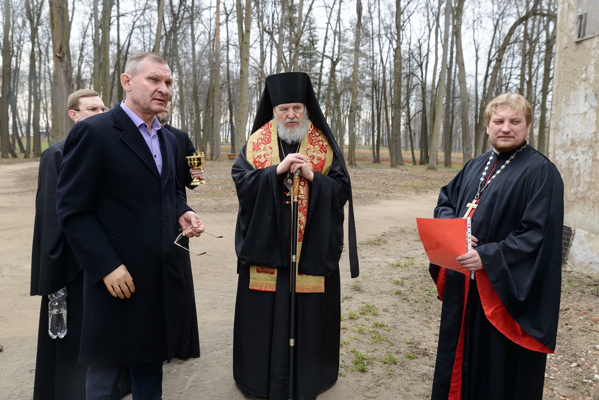 Архипастырский визит в усадьбу Глинки 