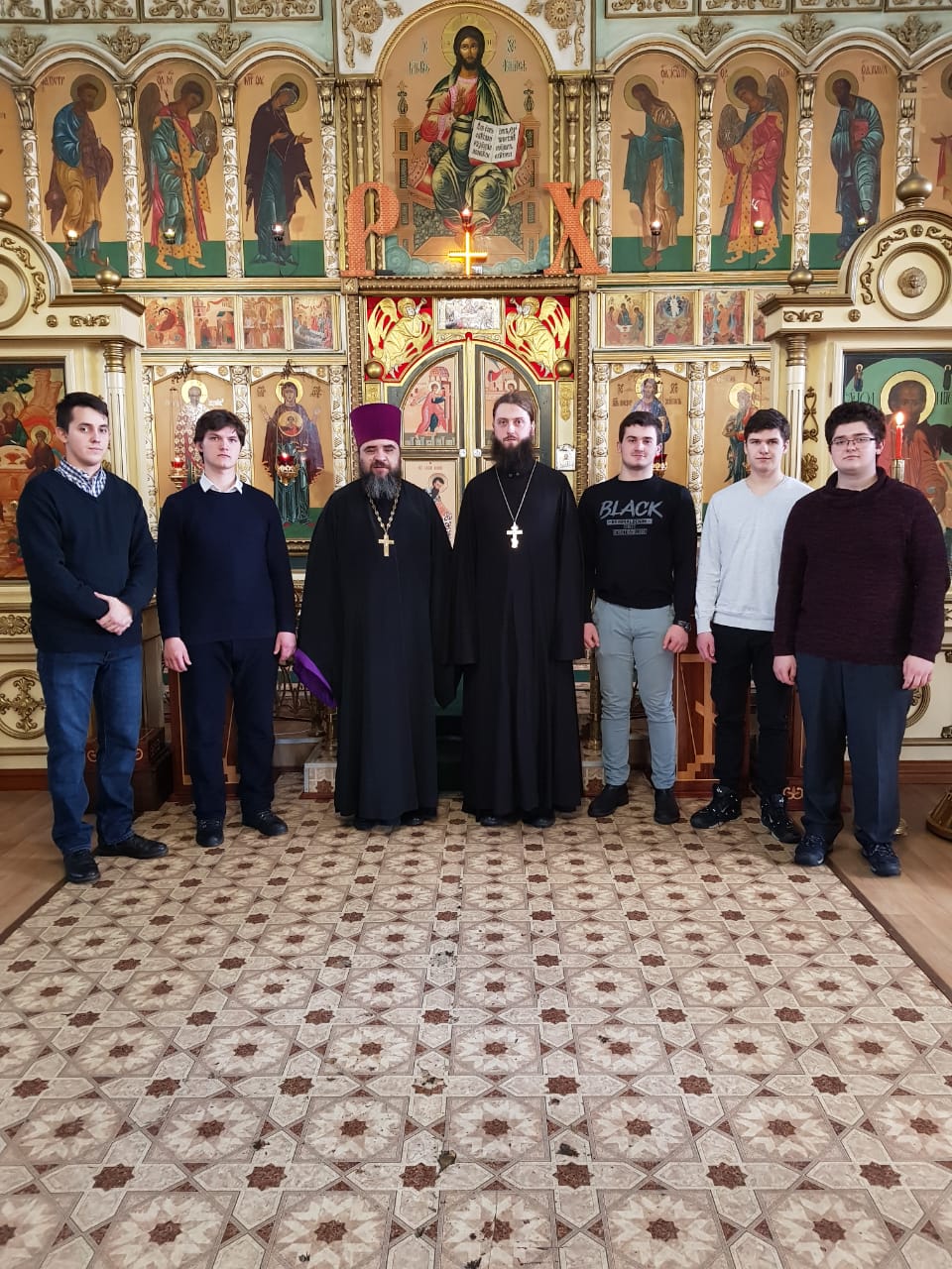Учащиеся Перервинской семинарии в Ликино-Дулевском благочинии