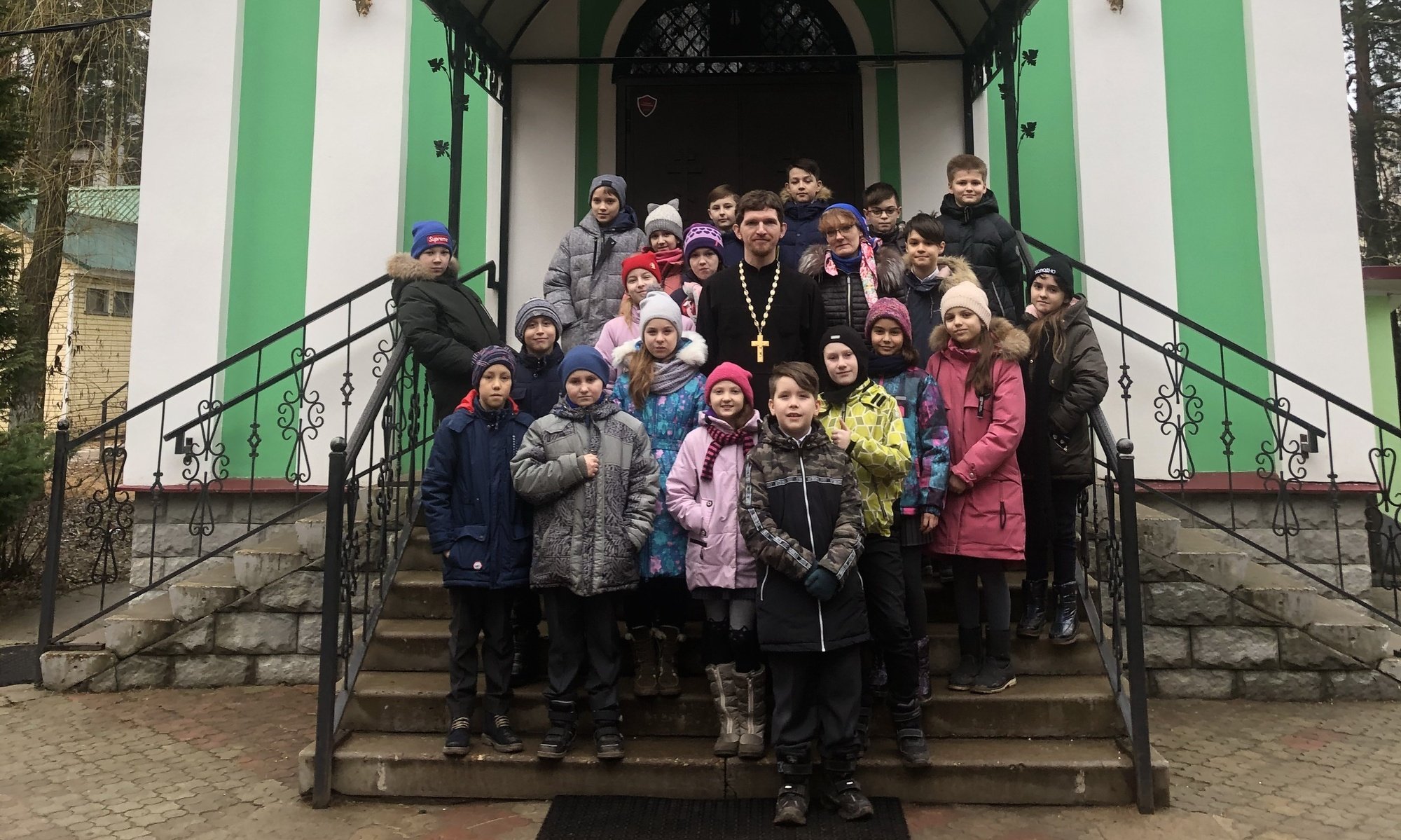 Урок «Основ православной культуры» в Саввинском храме Балашихи