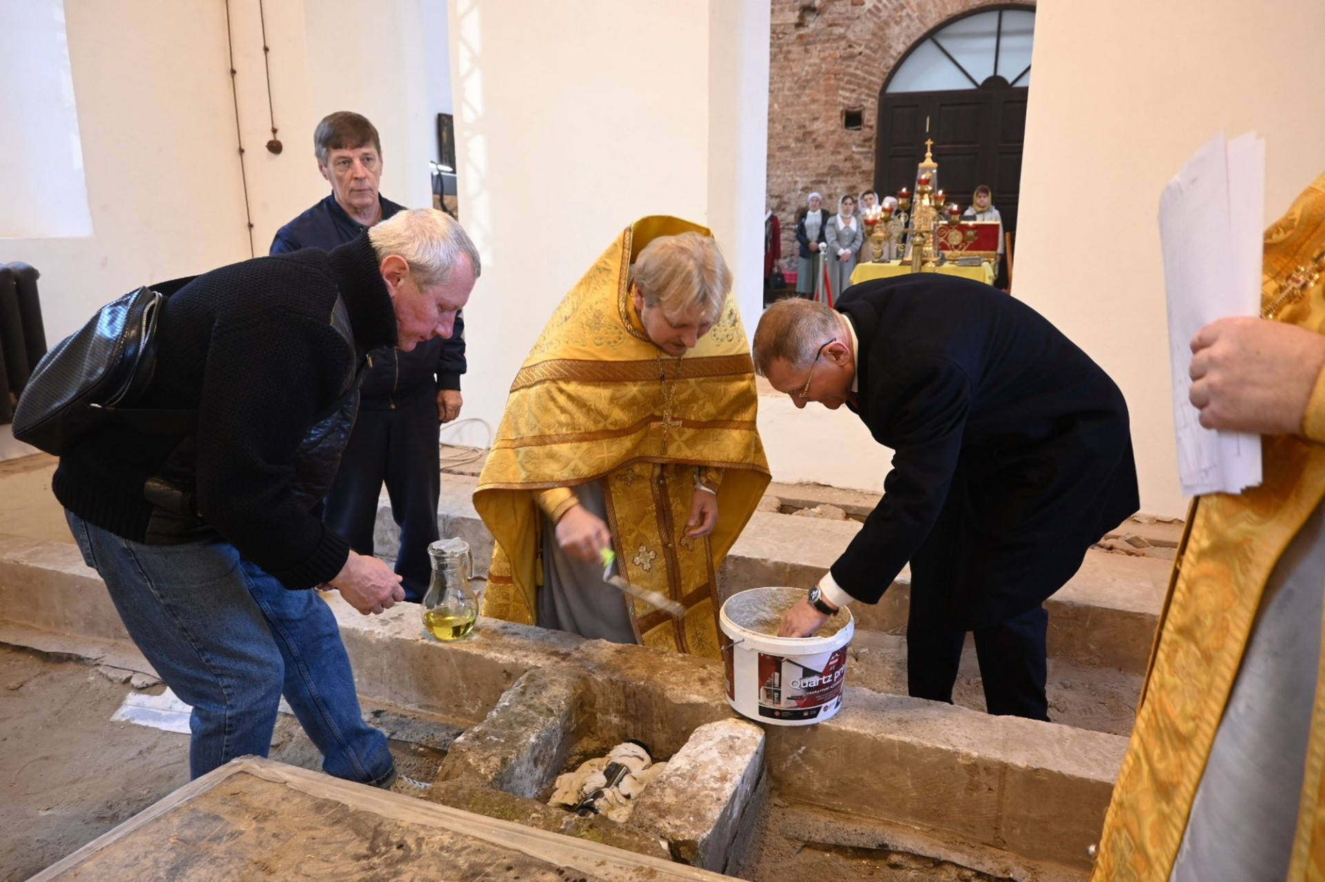 Престольный праздник в Иоанно-Богословском храме деревни Глинки