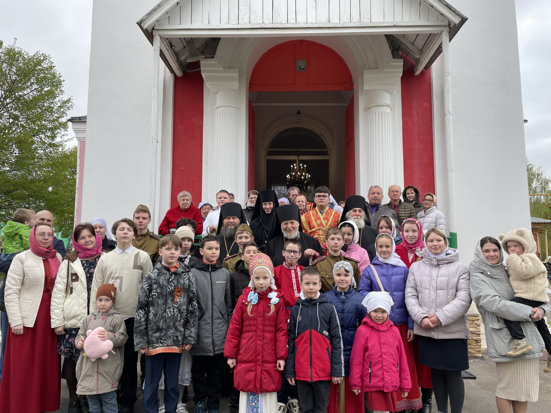 Архиерейское богослужение в Никитском Бывалинском женском монастыре