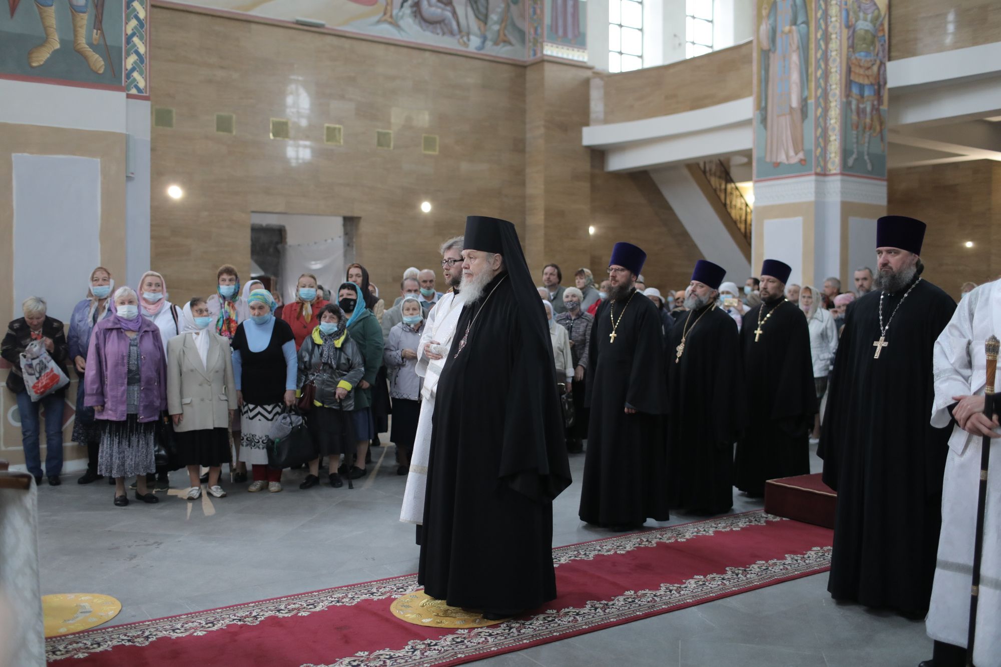 Первая Литургия в Вознесенском храме г. Электросталь