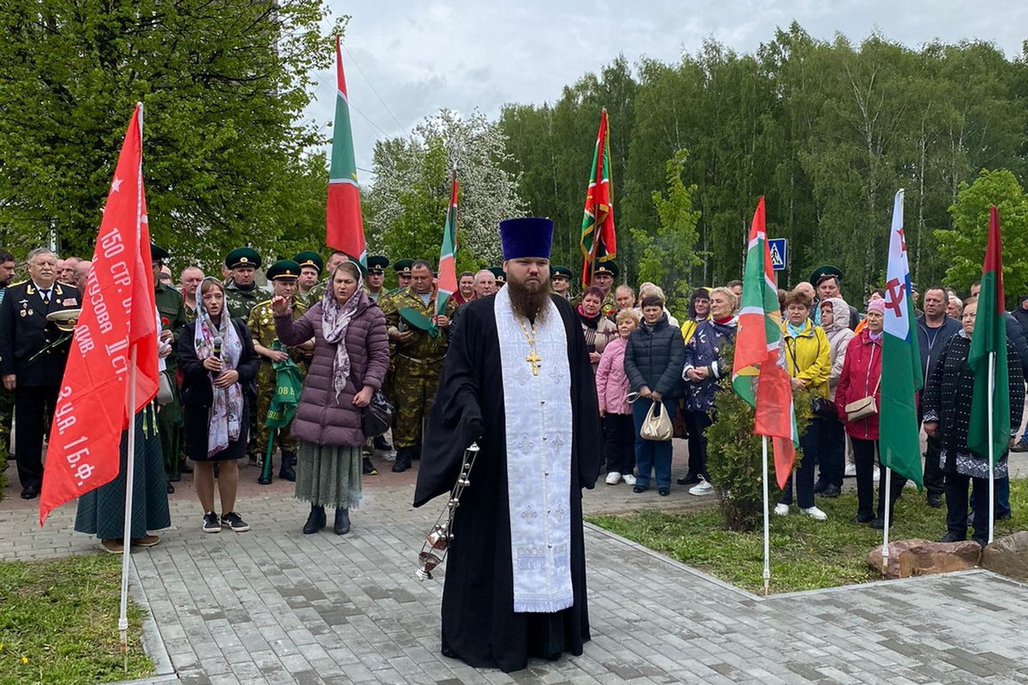День пограничника в Павловском Посаде