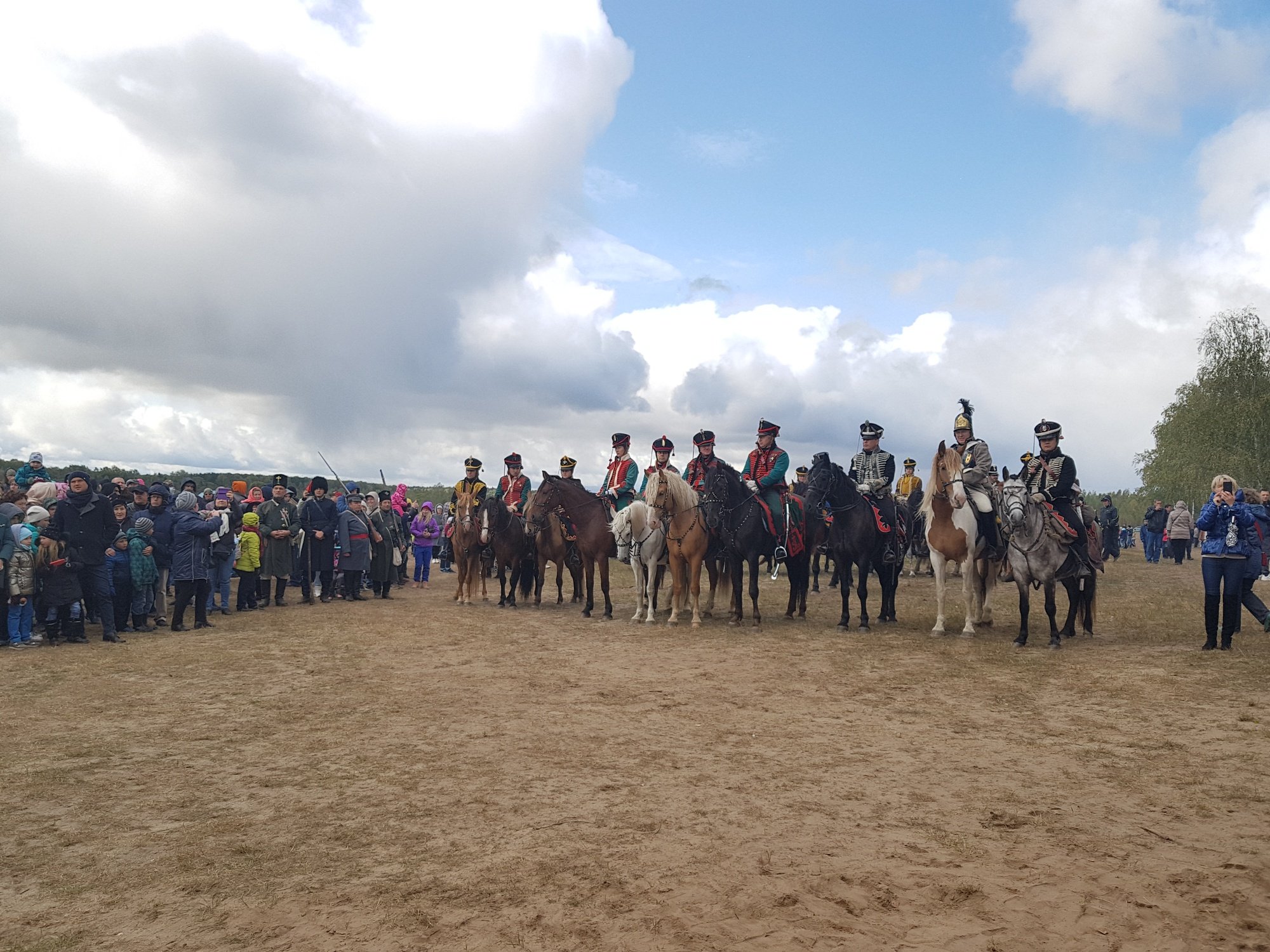 Военно-историческая реконструкция в Павловском Посаде