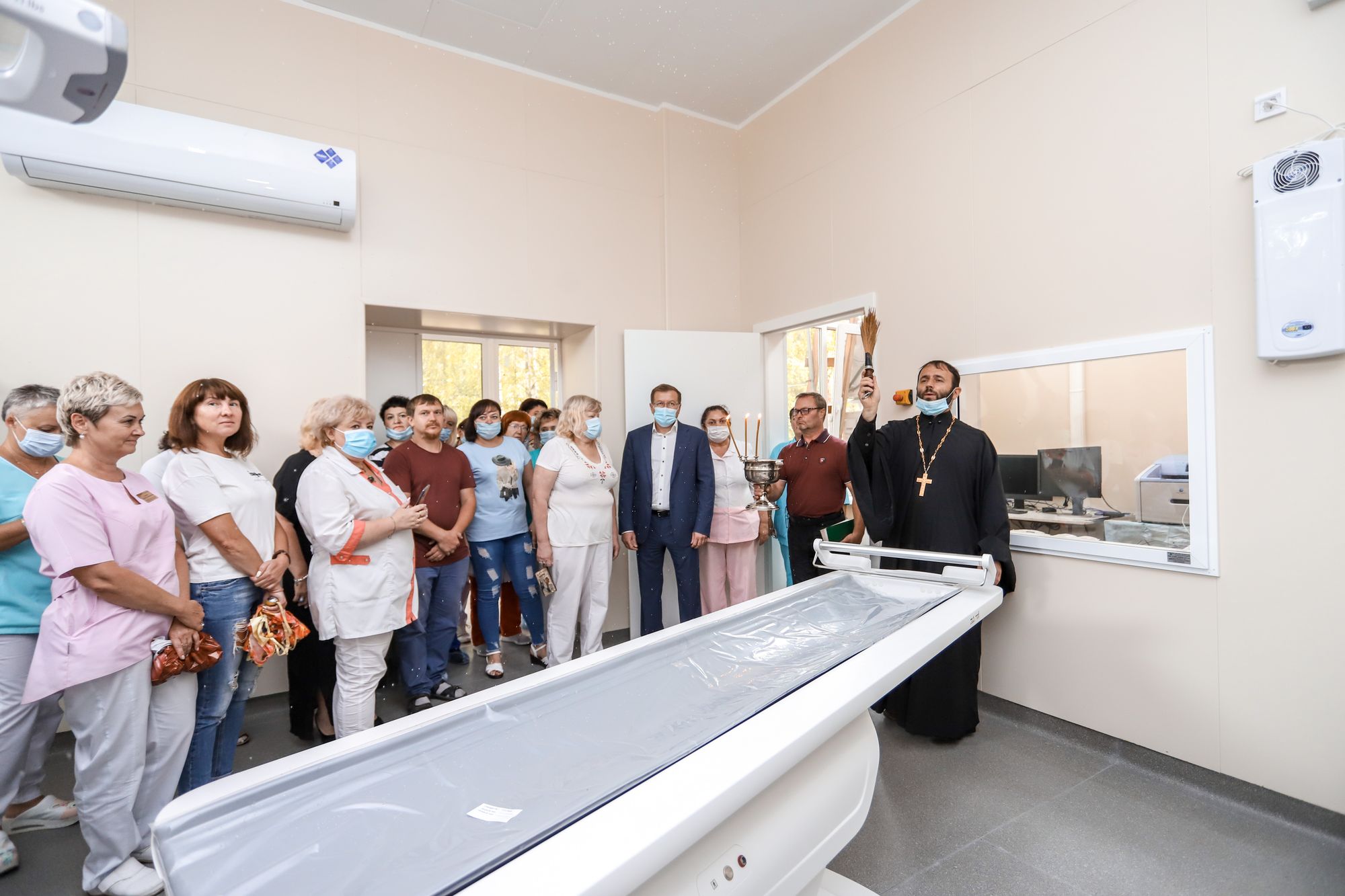 Открытие кабинета компьютерной томографии в Шатуре