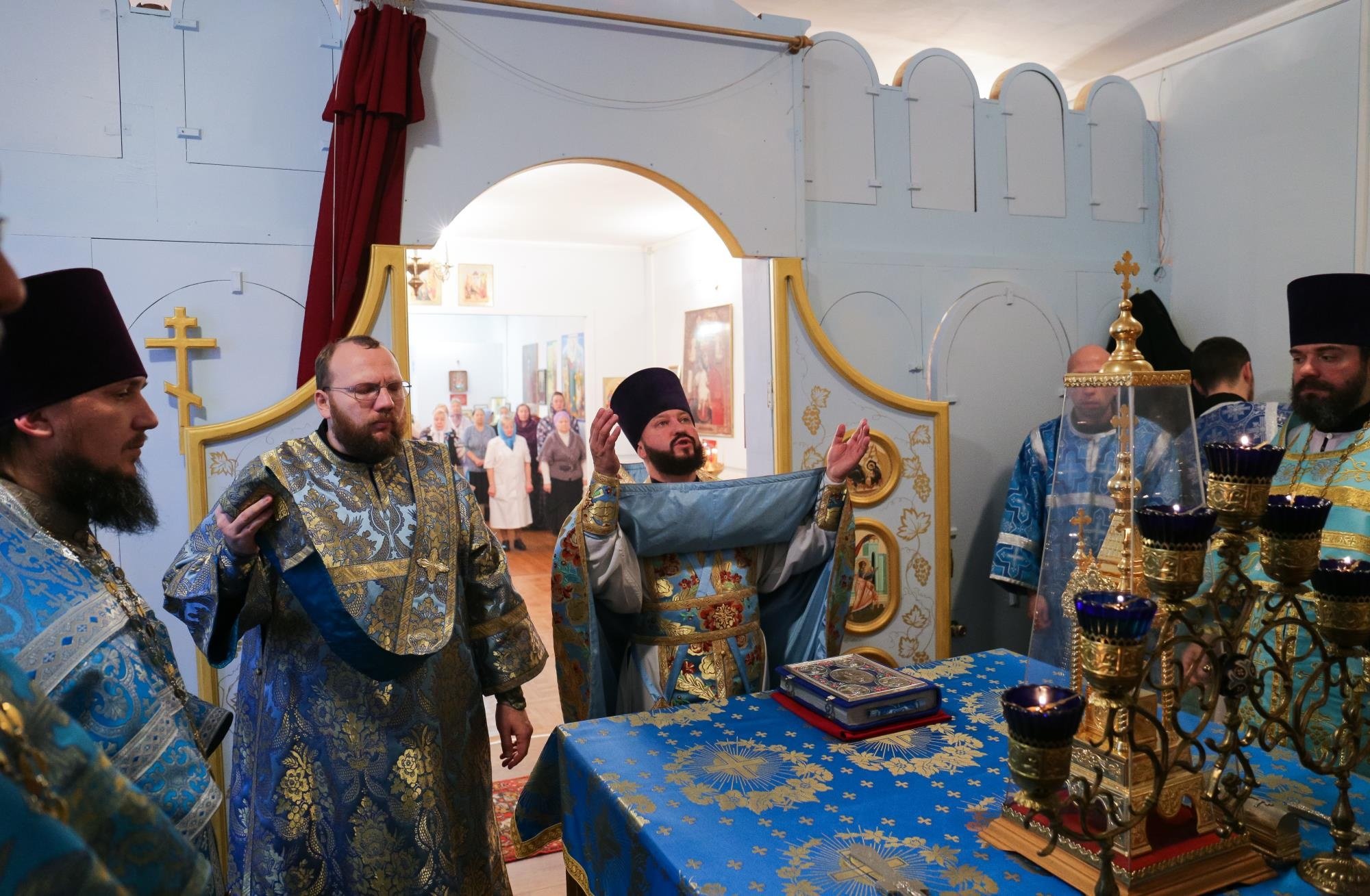 Престольный праздник в Иверском храме при Московской областной психиатрической больнице № 8 г. Орехово-Зуево