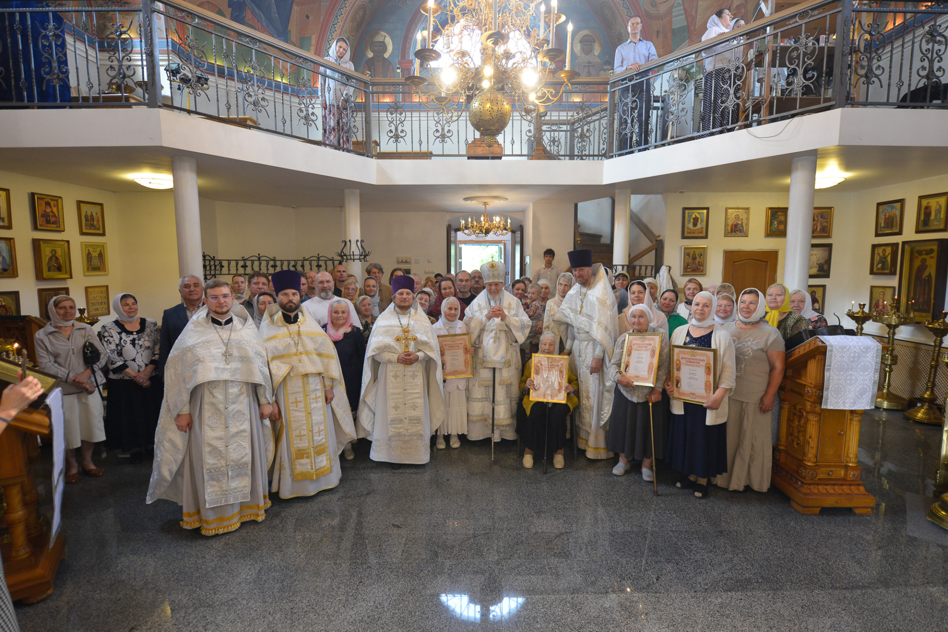Освящение Скорбященского храма г. Лосино-Петровский 