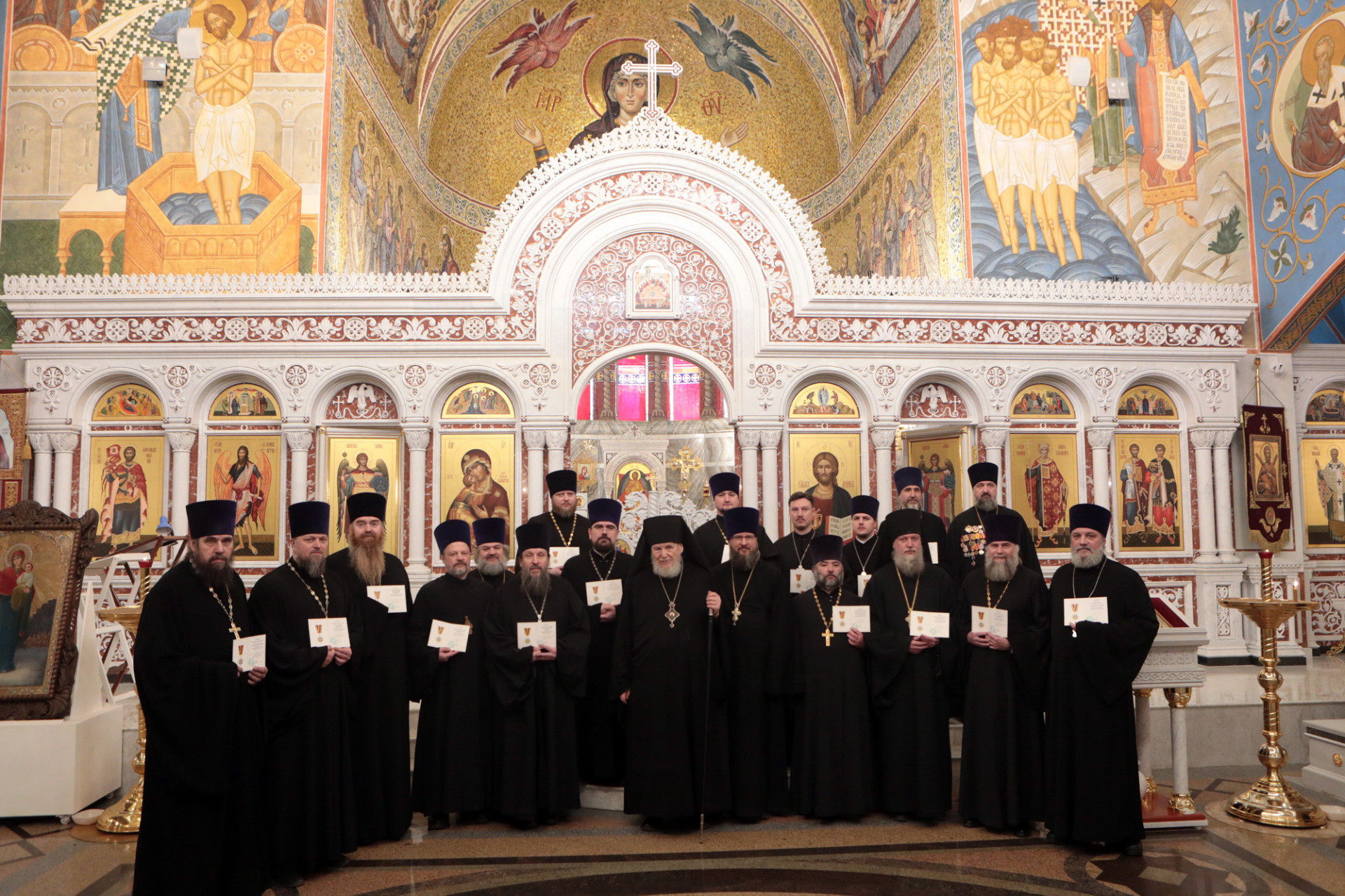 Награждение военного духовенства Балашихинской епархии