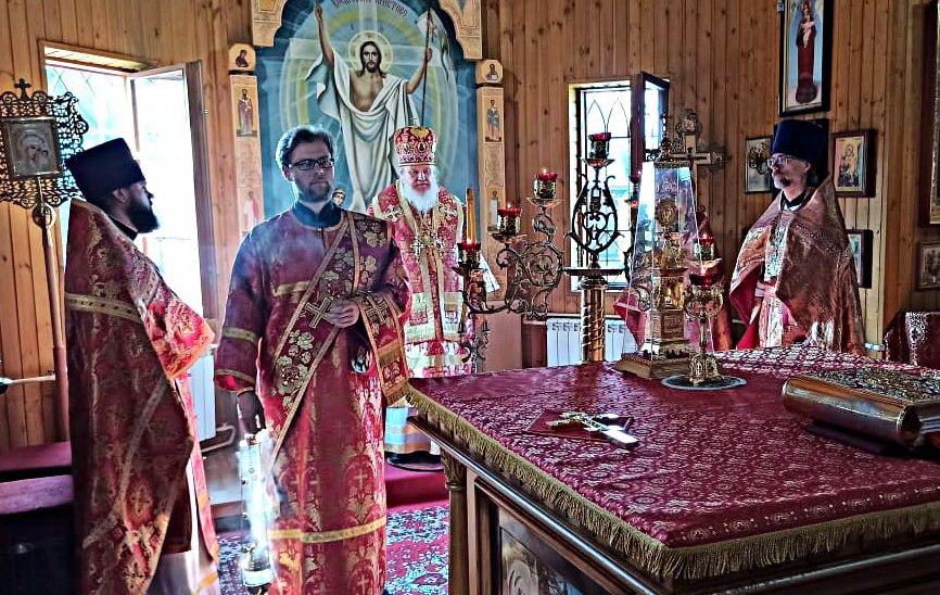 Престольный праздник в храме страстотерпца царя Николая г. Щёлково