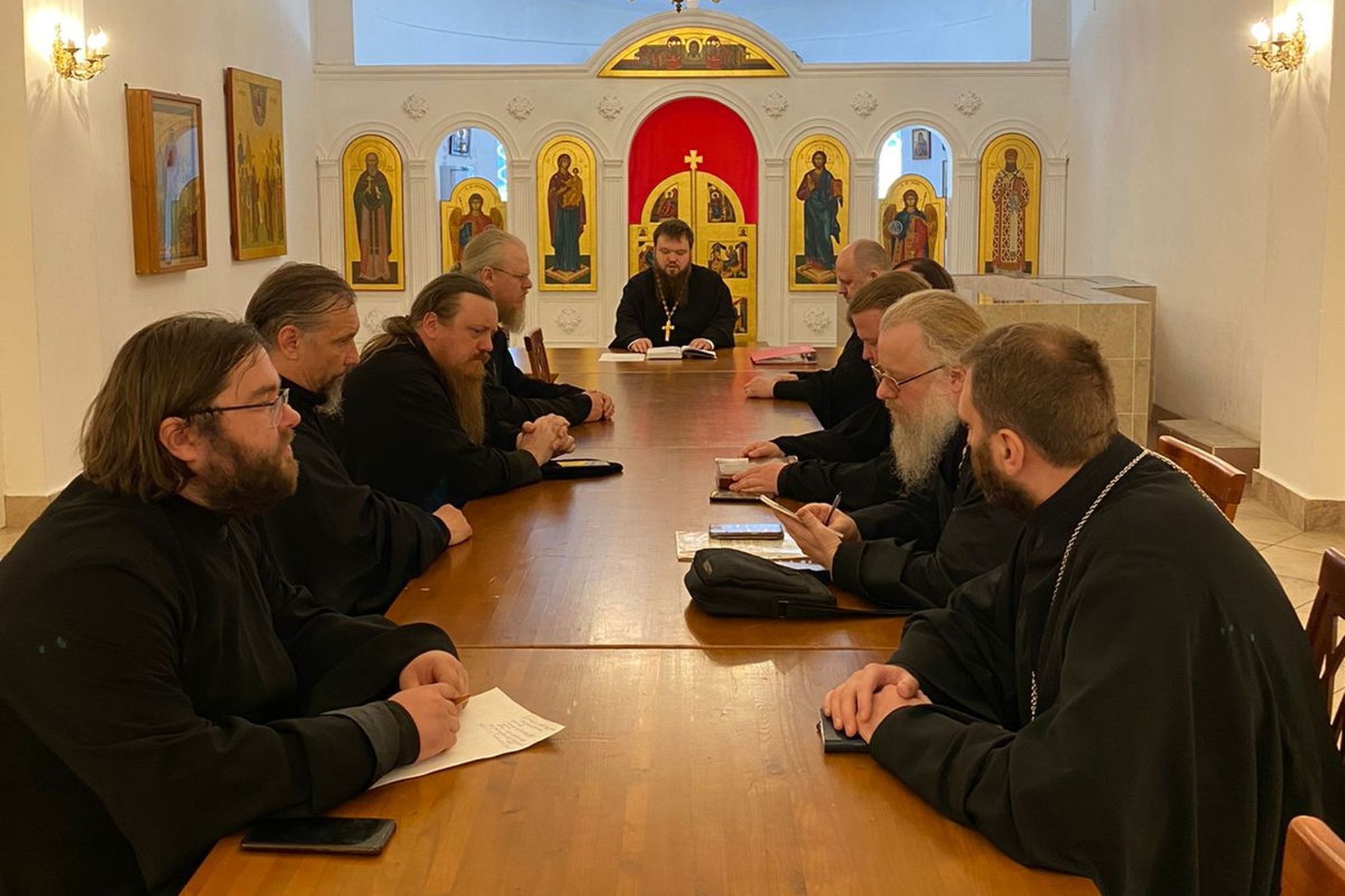 Совещание духовенства Павлово-Посадского благочиния
