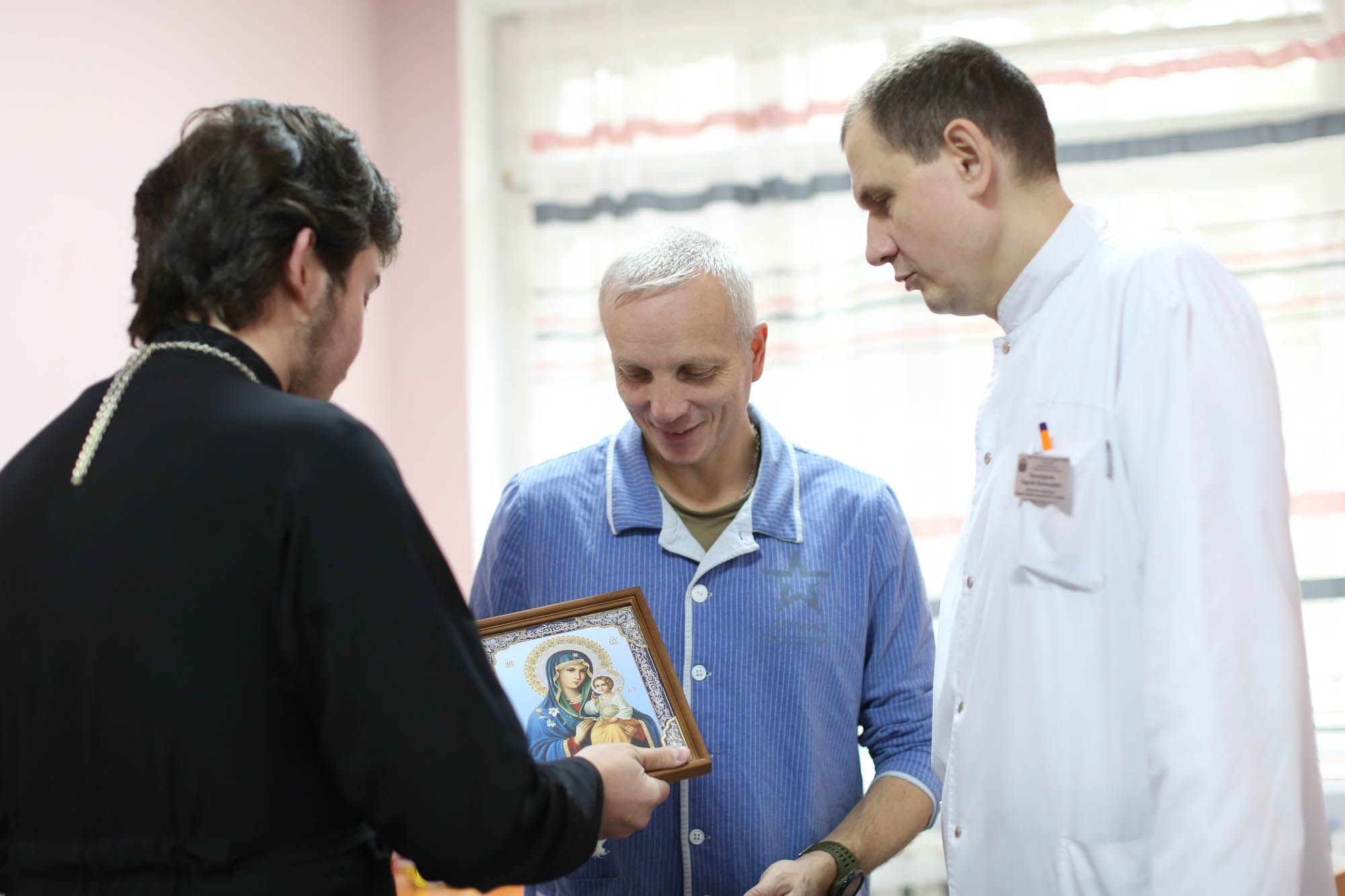 Встреча с начальником отделения филиала № 3 госпиталя имени Бурденко