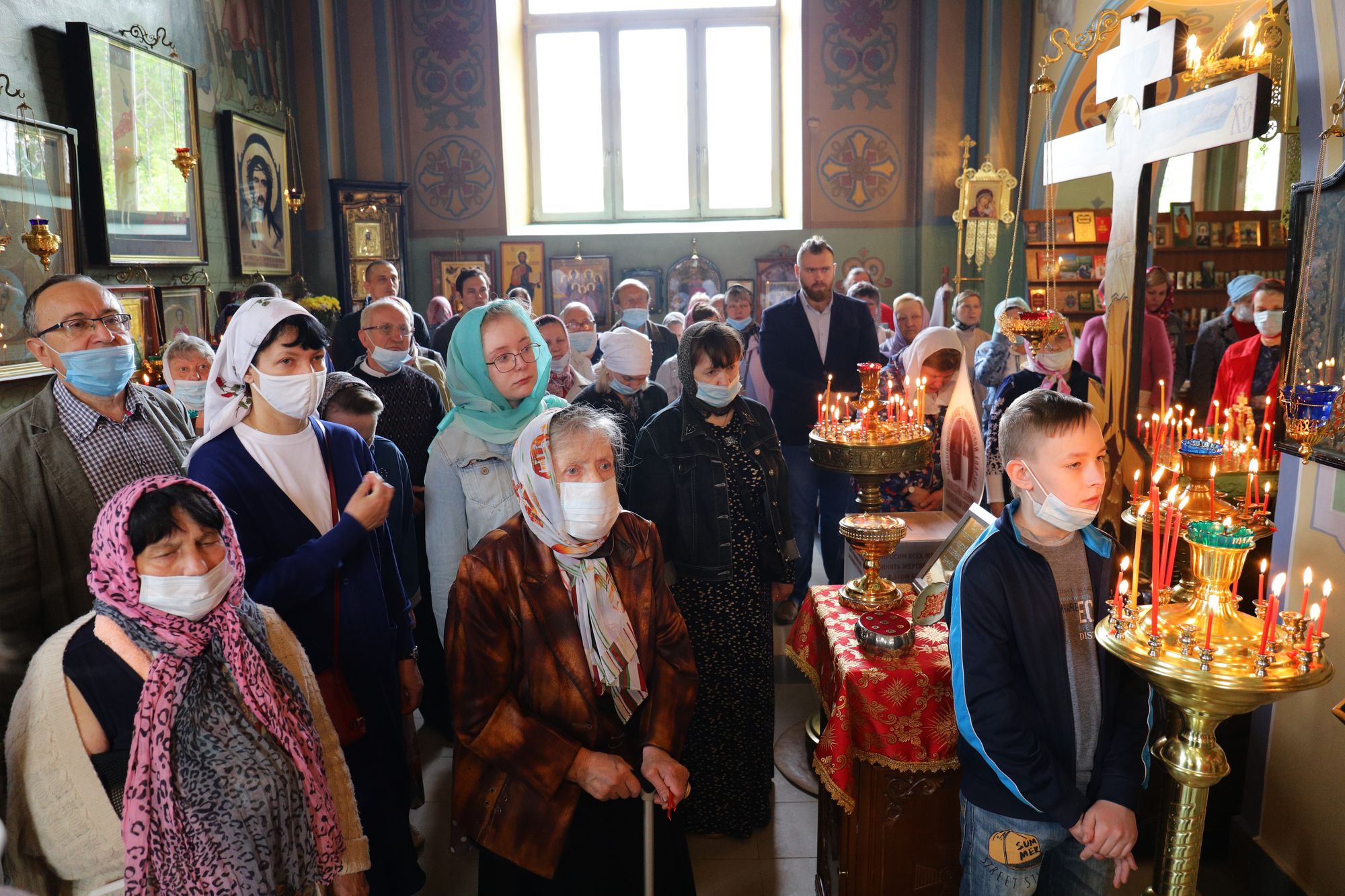 Престольный праздник в храме Ксении Блаженной г. Орехово-Зуево