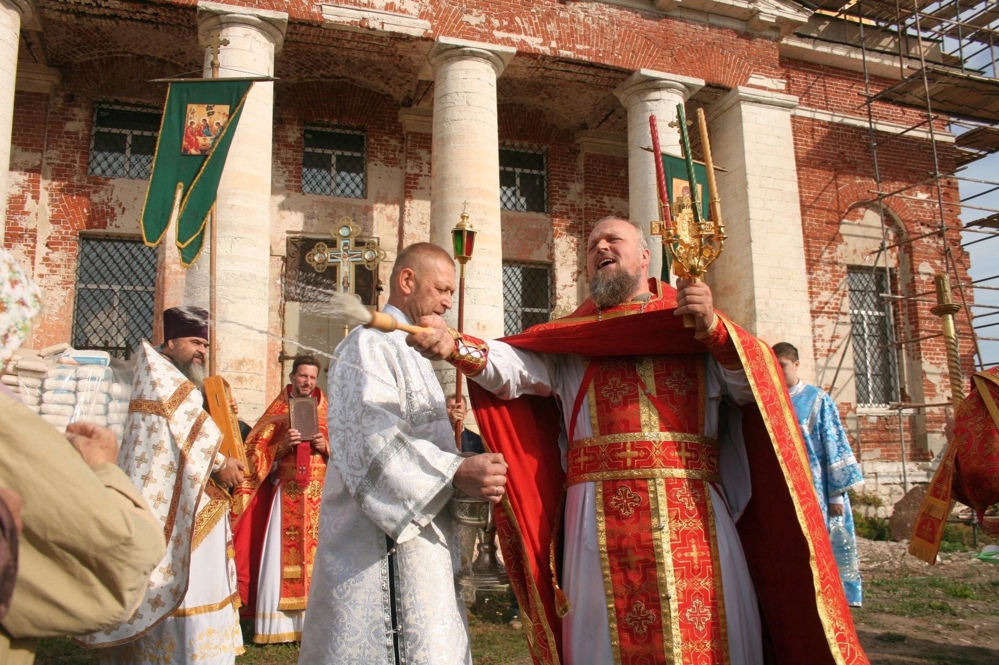 Престольный праздник в Воскресенском храме посёлка Ильинский погост