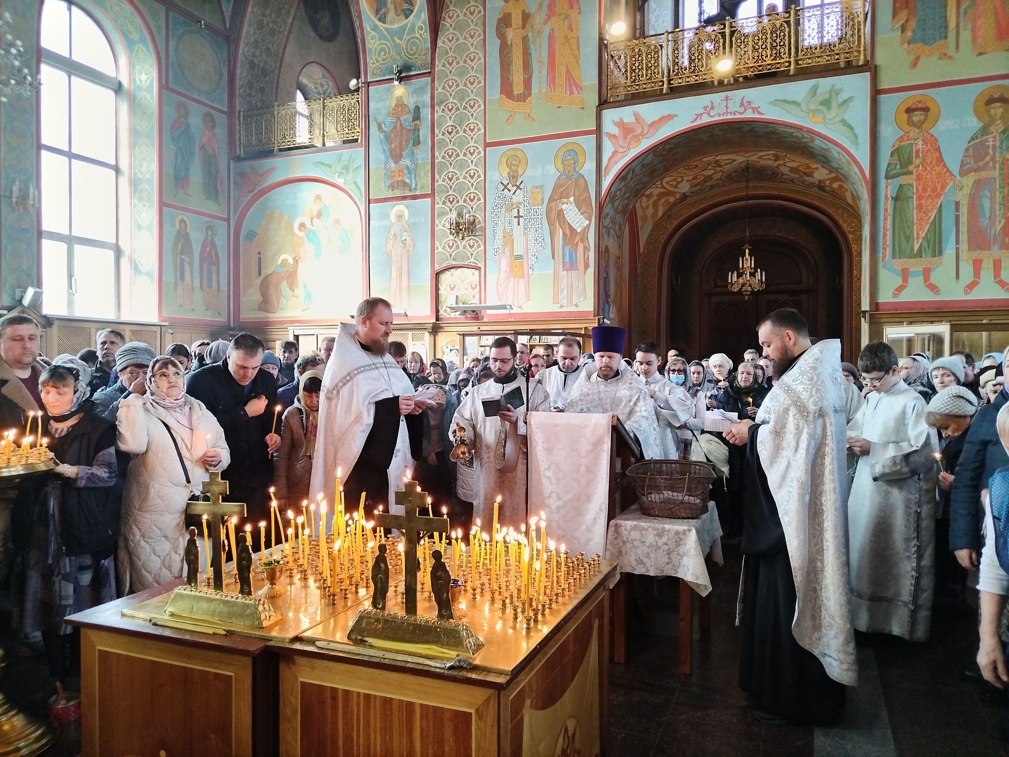 Взаимодействие с Союзом офицерских жён в Щёлковском благочинии