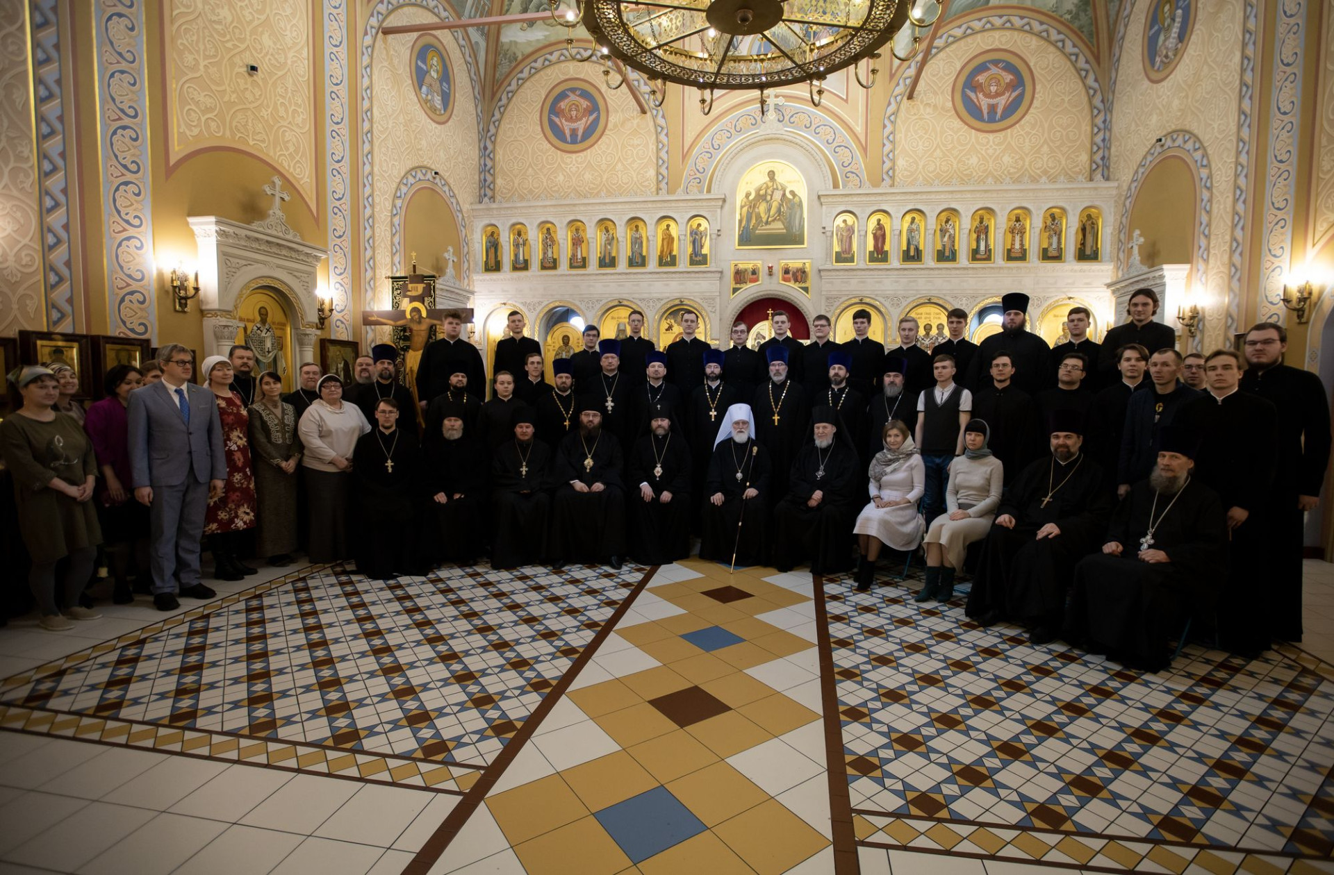 Престольный праздник в Коломенской духовной семинарии
