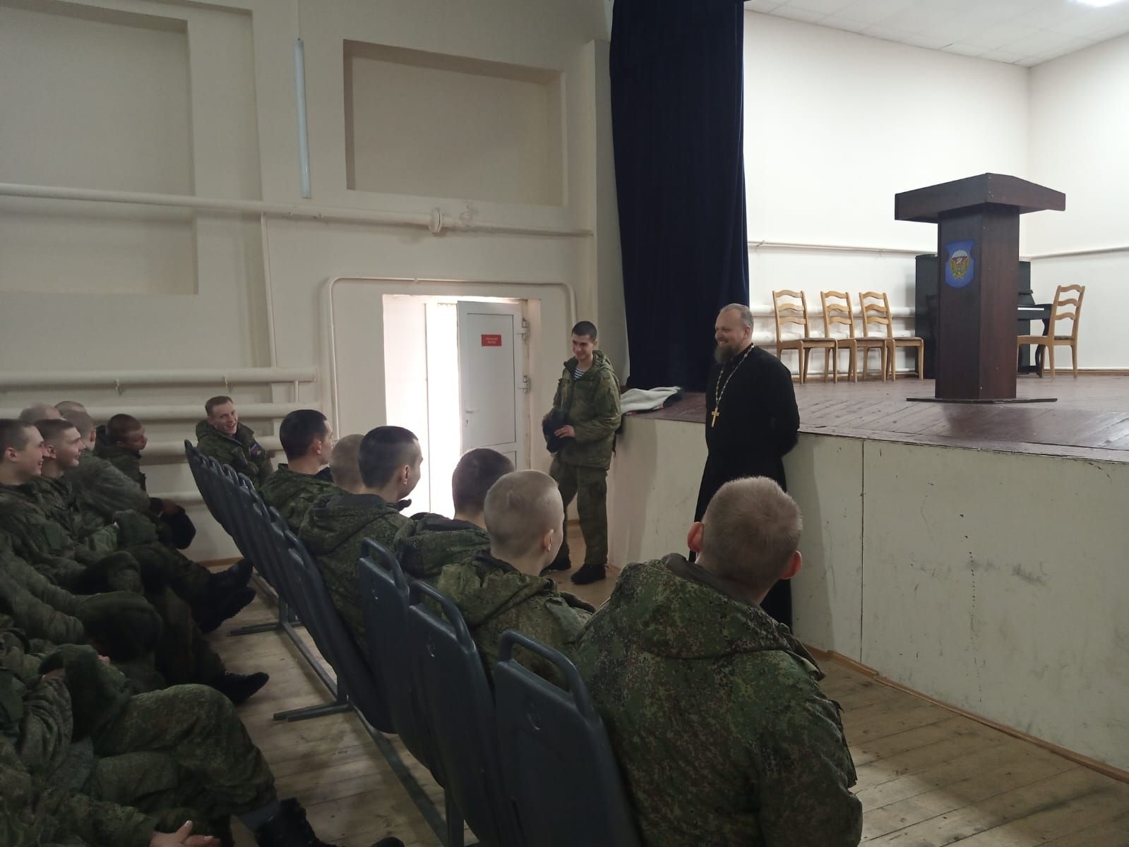 Беседа в 150-м батальоне ВДВ