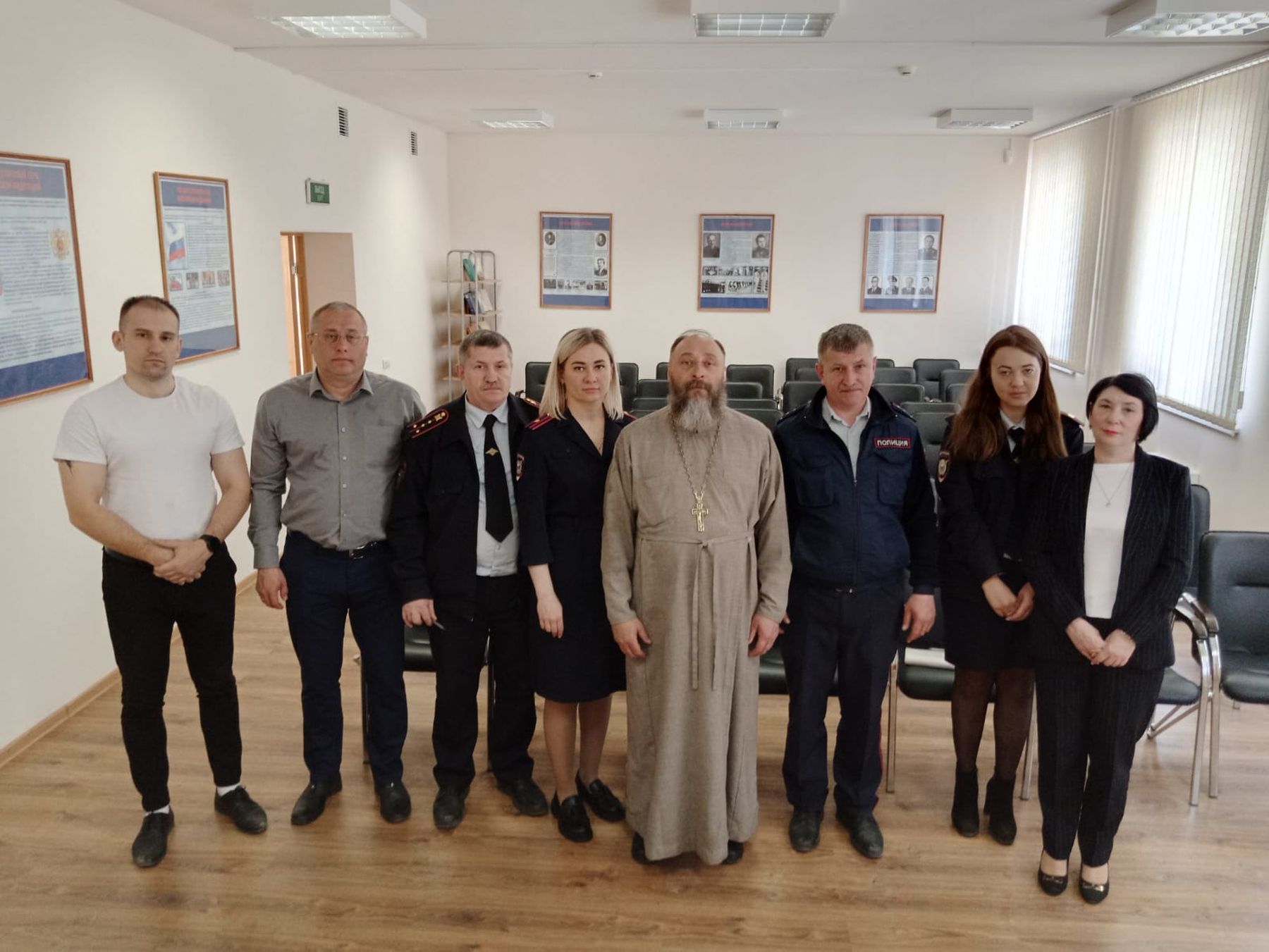 Посещение Электрогорского отдела полиции