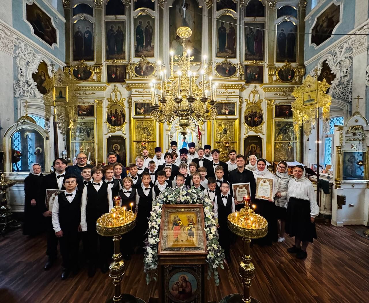 Престольный праздник в Николо-Архангельском храме Балашихи