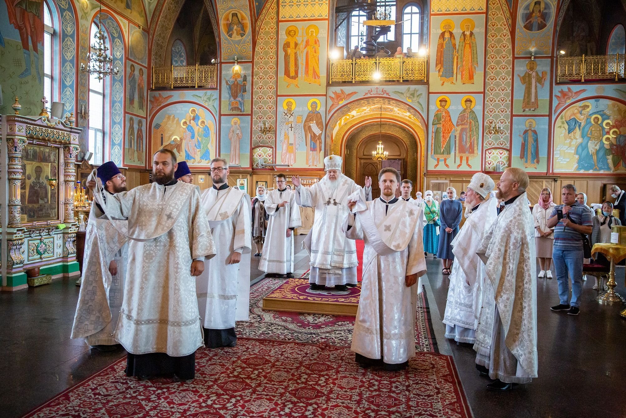 Архиерейское богослужение в Троицком соборе г. Щелково