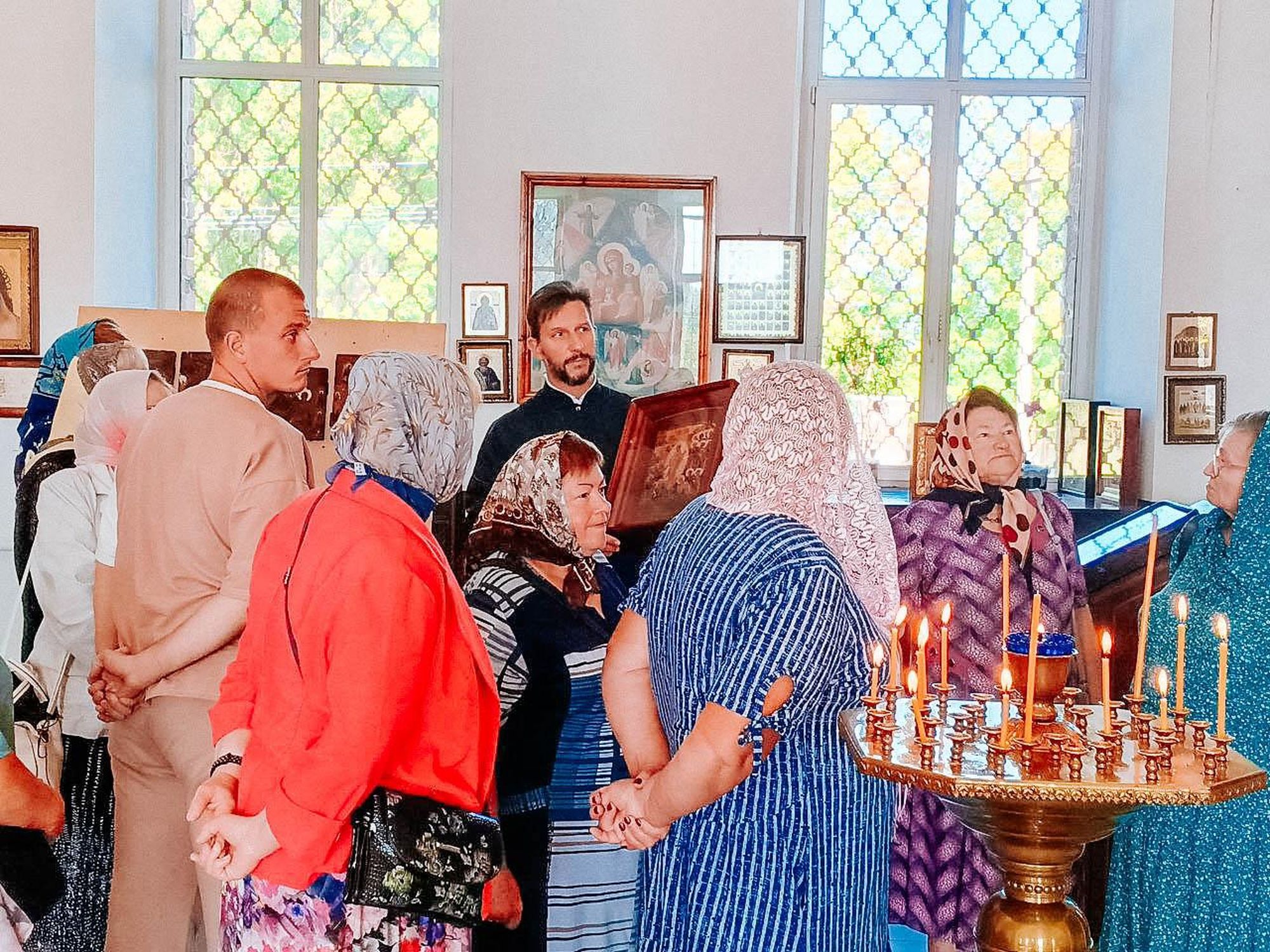 Участники движения «Активное долголетие» в Ильинском погосте