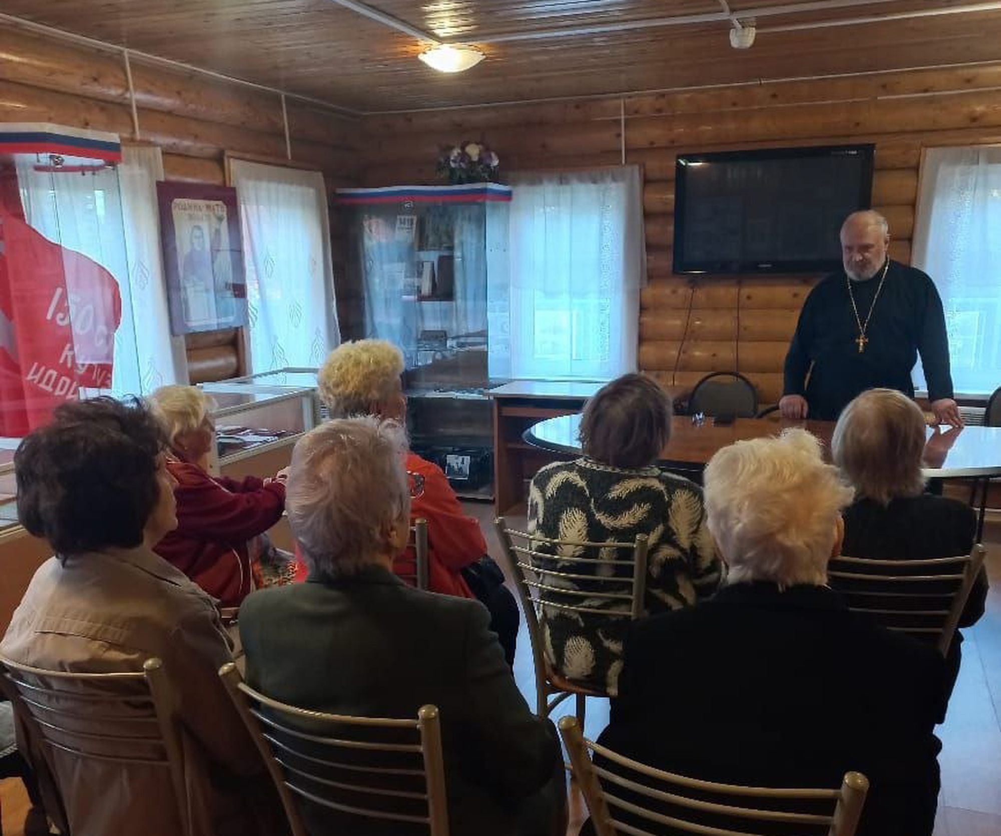 Встреча с участниками клуба «Дети войны» во Фрязине