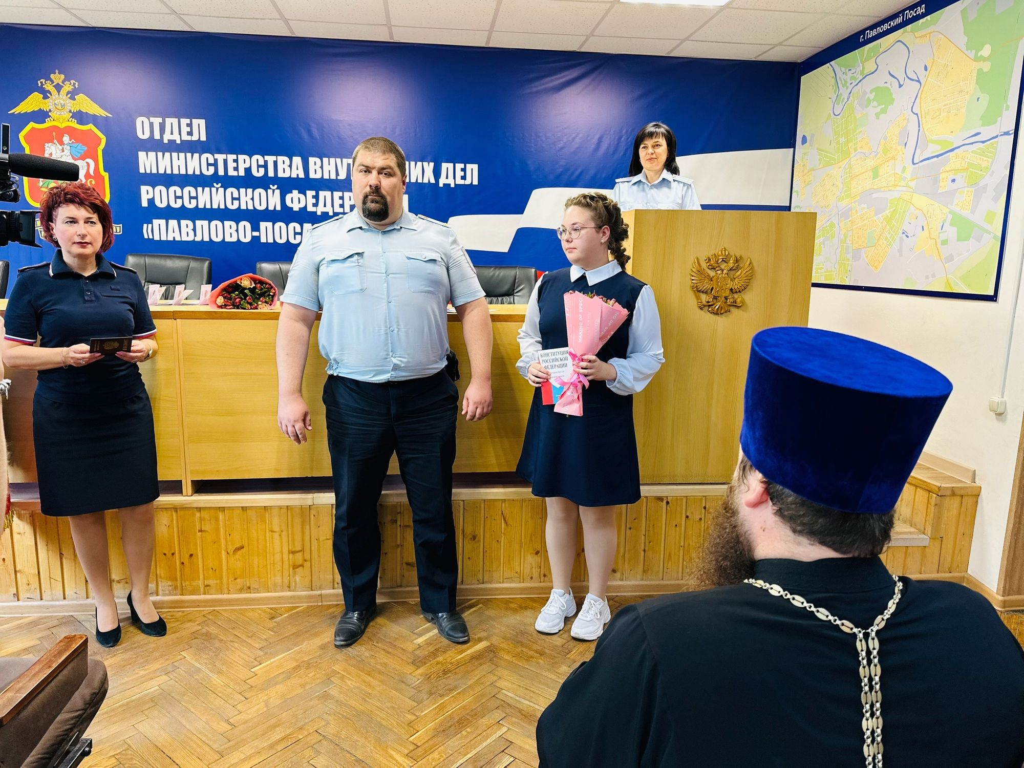 Вручение паспортов в Павловском Посаде