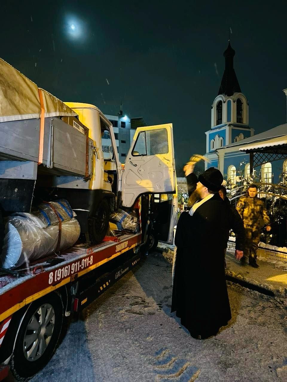 Отправка гуманитарного конвоя в зону СВО из Павловского Посада