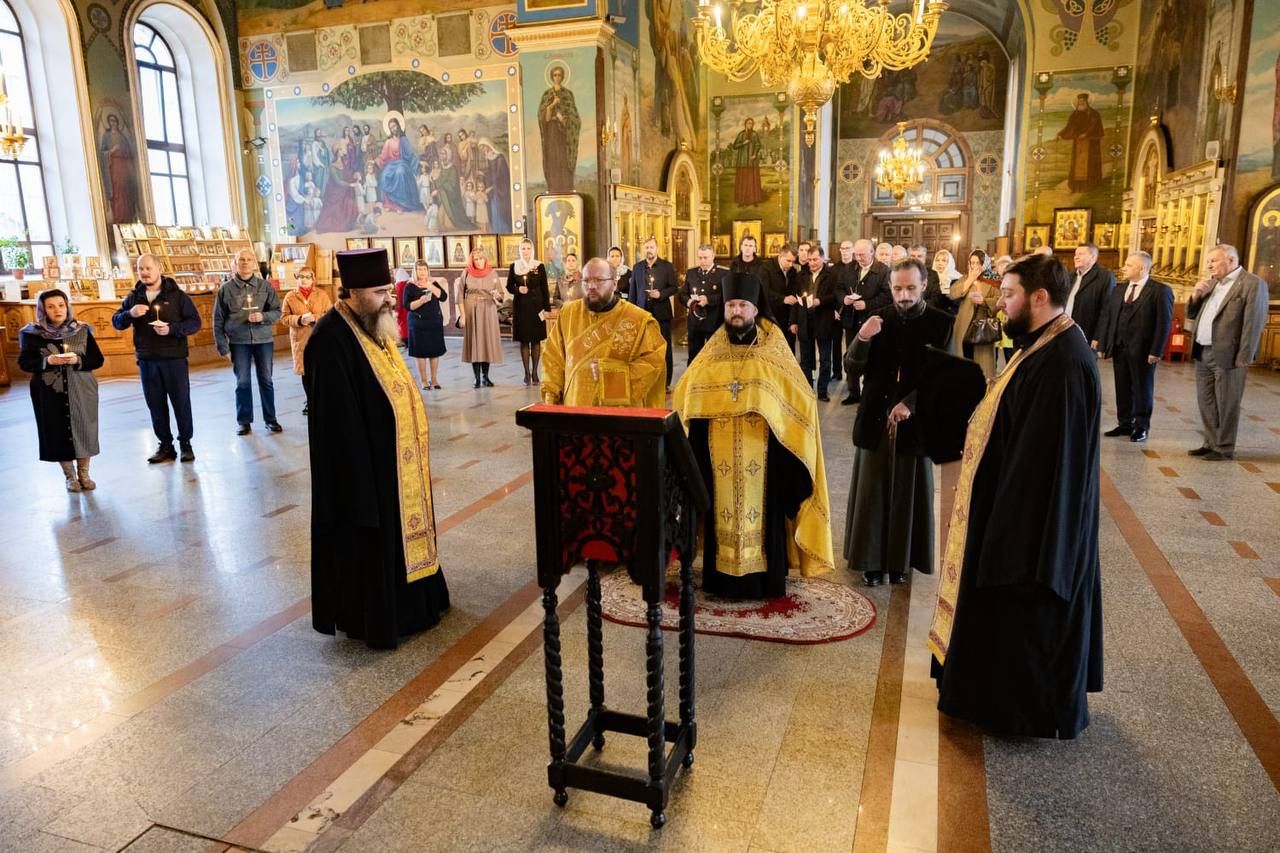 Церемония награждения в связи со 135-летием Богородицерождественского собора города Орехово-Зуево