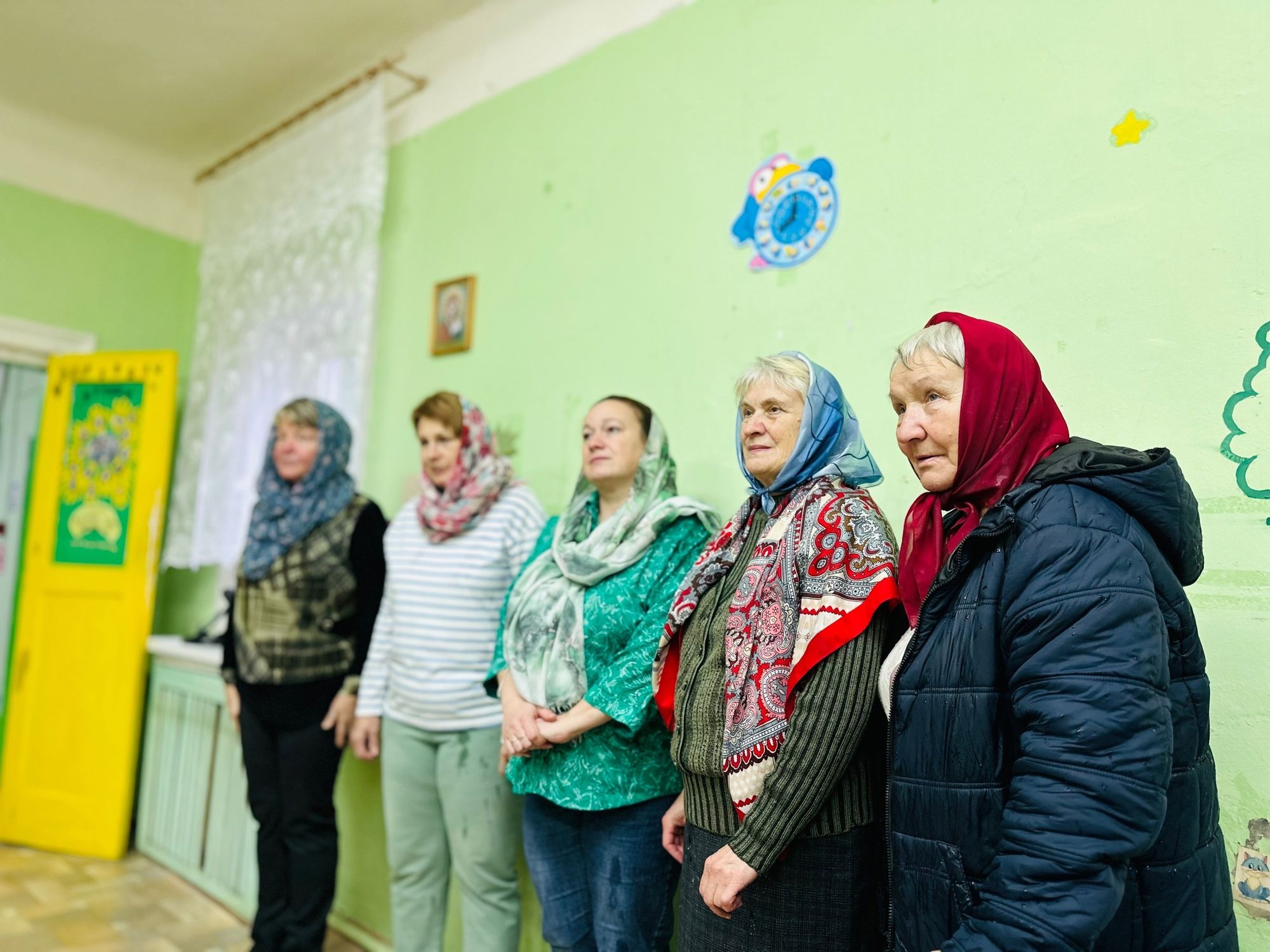 Открытие мастерской по изготовлению маскировочных сетей при Казанском храме села Казанское