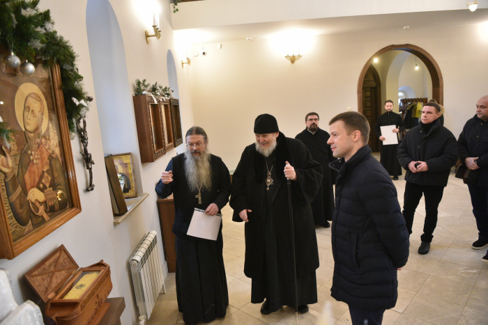 Посещение храма святого праведного Феодора Ушакова г. Балашиха 