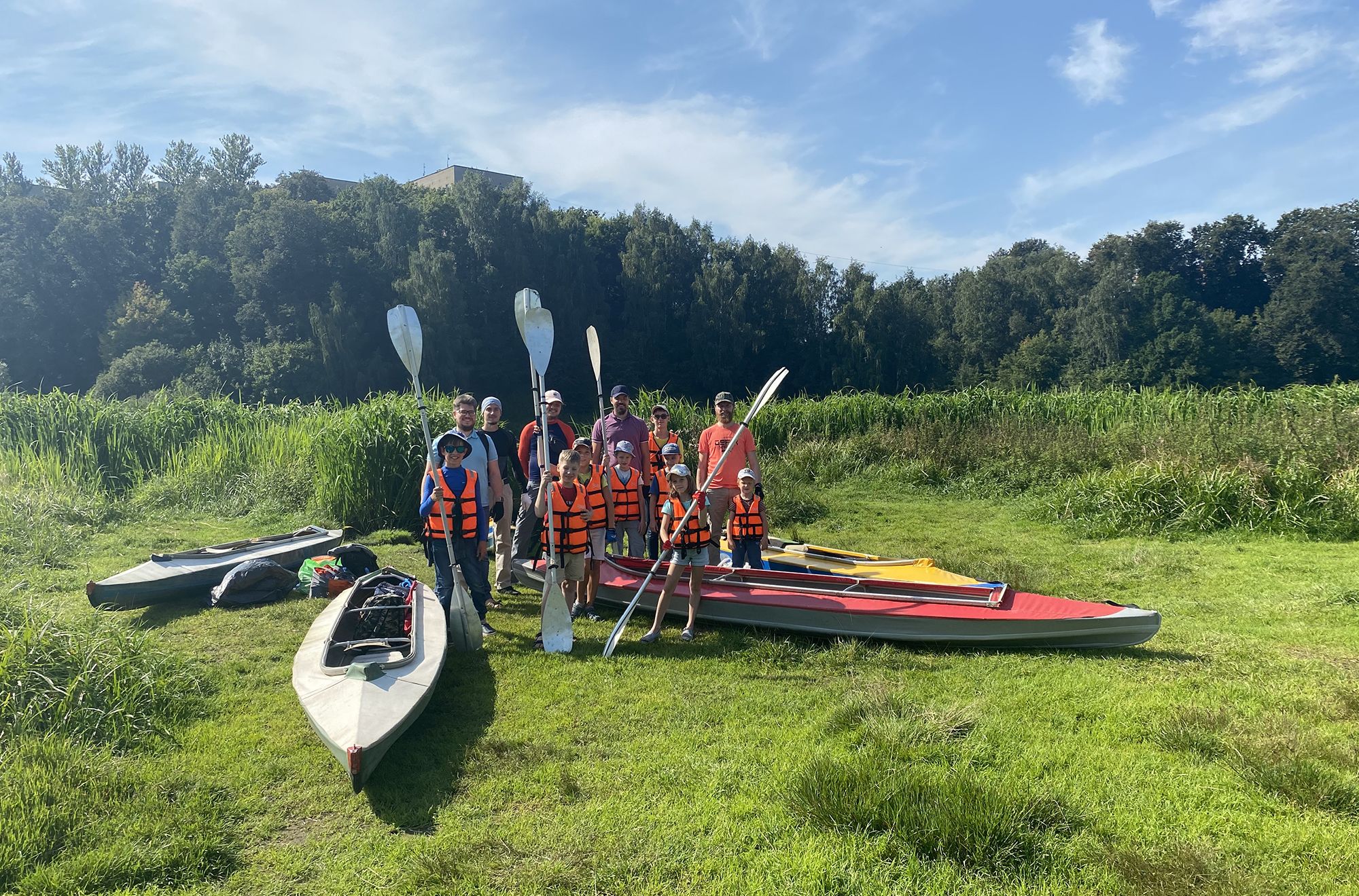 Паломнический сплав по реке Клязьме
