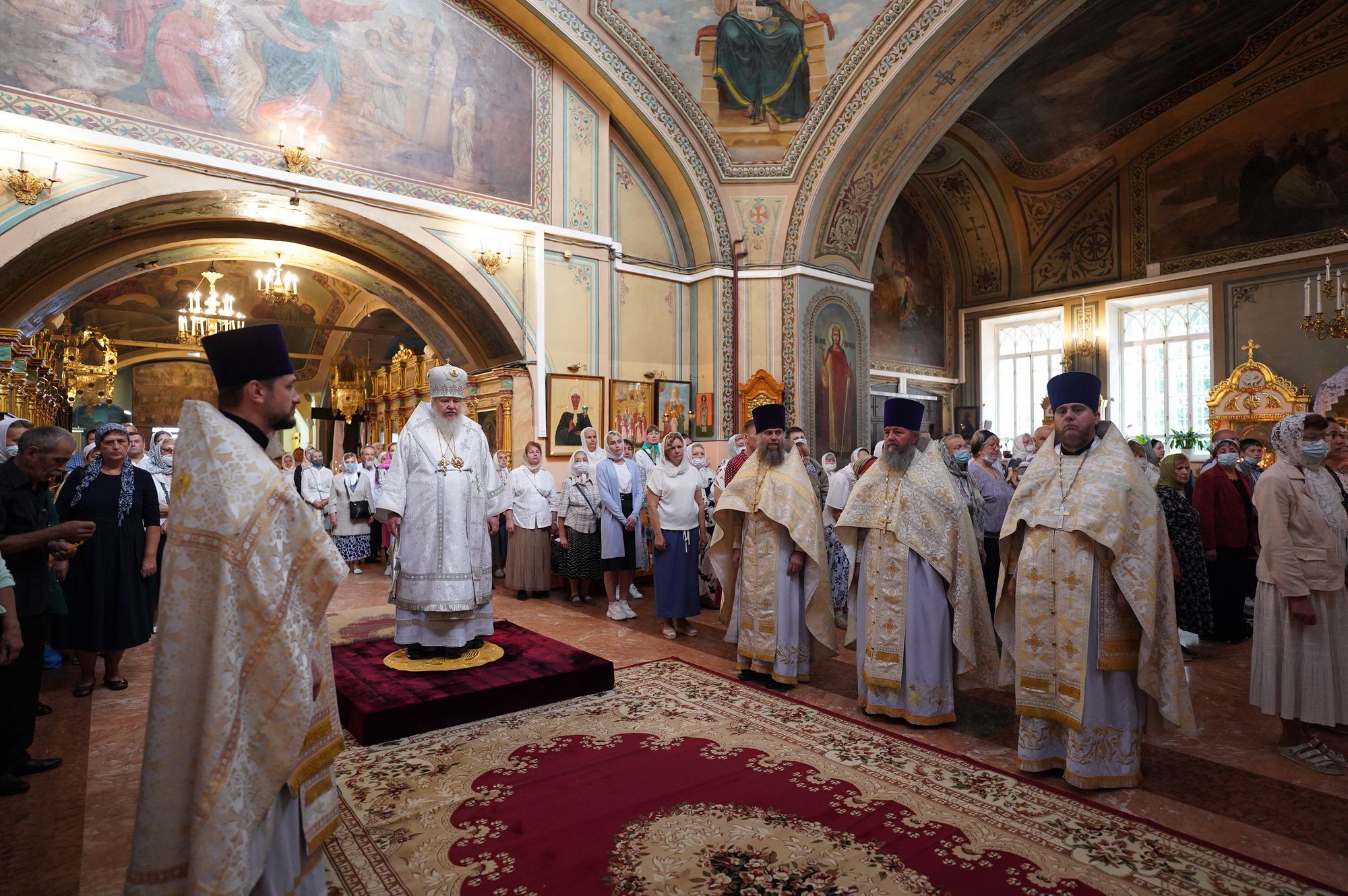 Праздник Преображения Господня в Саввино