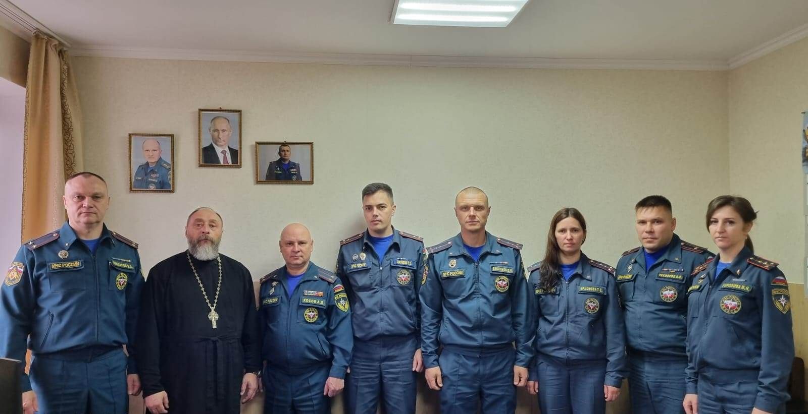 Духовная беседа в отделе надзорной деятельности Павловского Посада