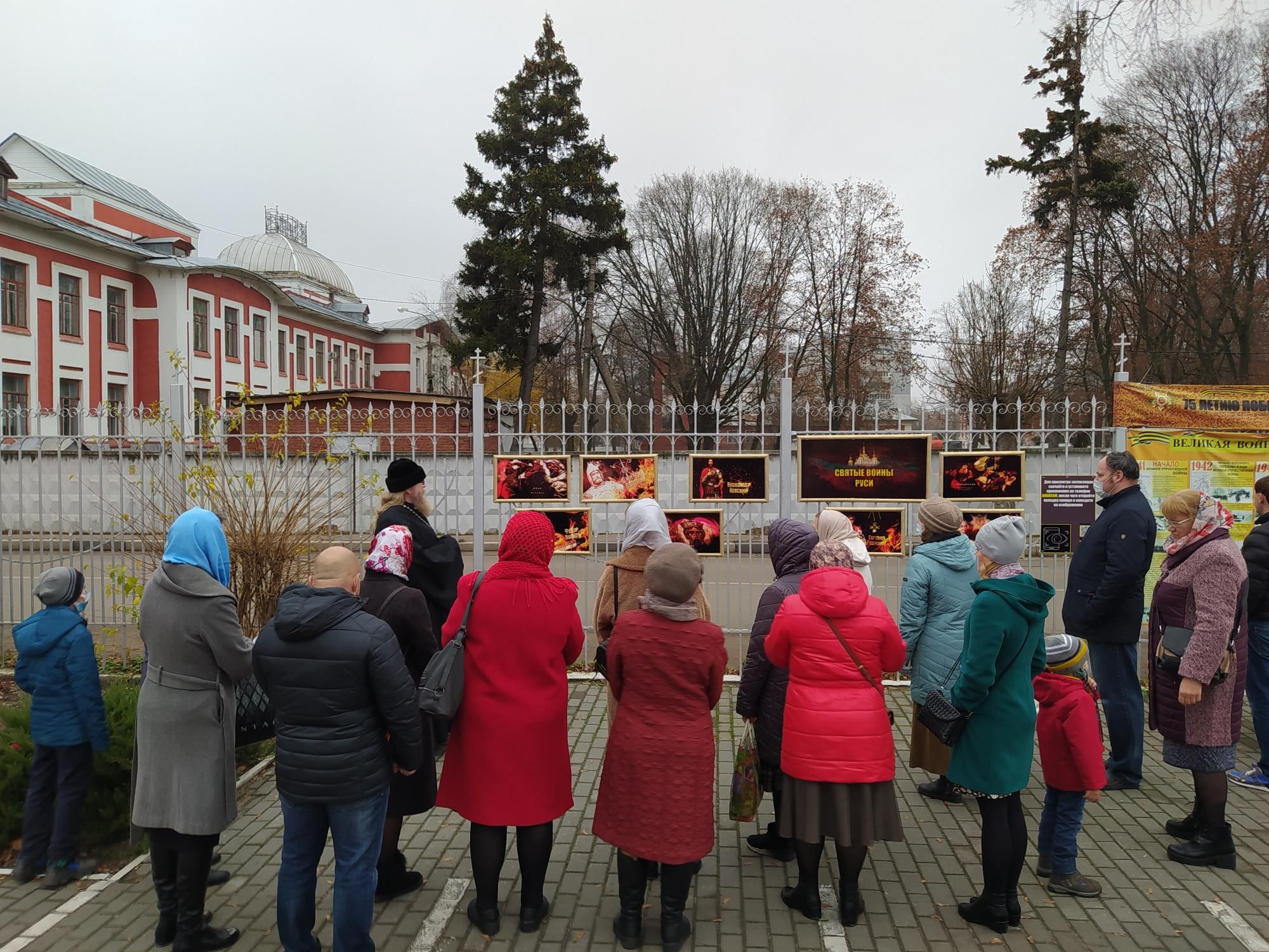 Открытие интерактивной выставки в храме блаженной Ксении г. Орехово-Зуево