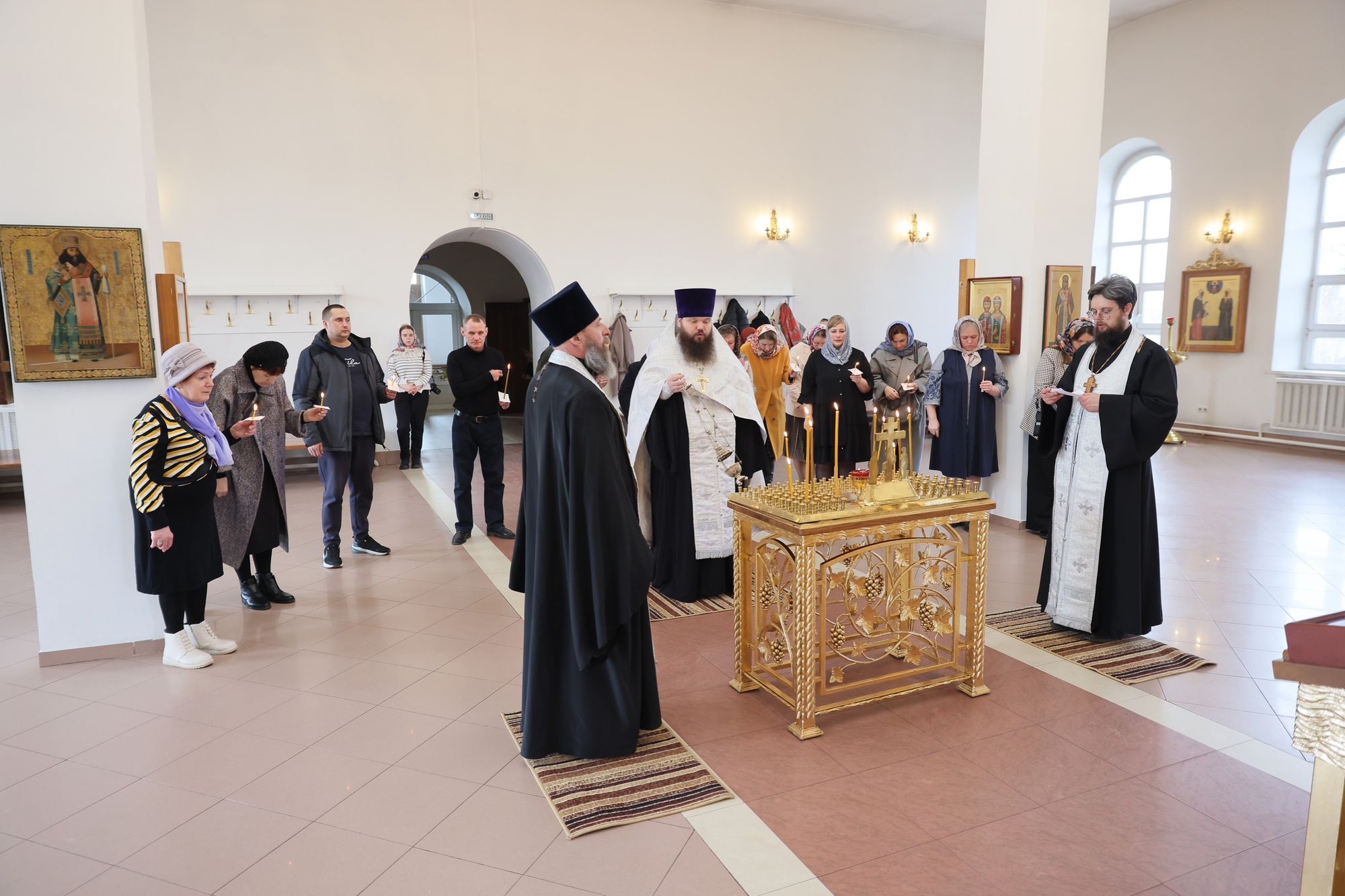 Встреча с семьями участников СВО в Казанском храме города Павловский Посад