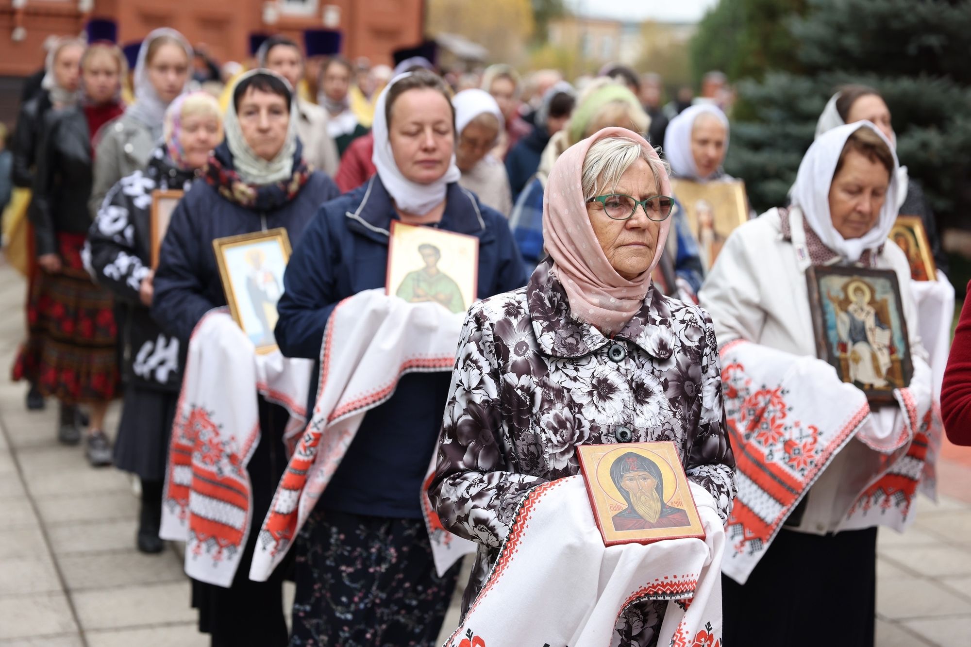 Престольный праздник в Вознесенском храме города Павловский Посад