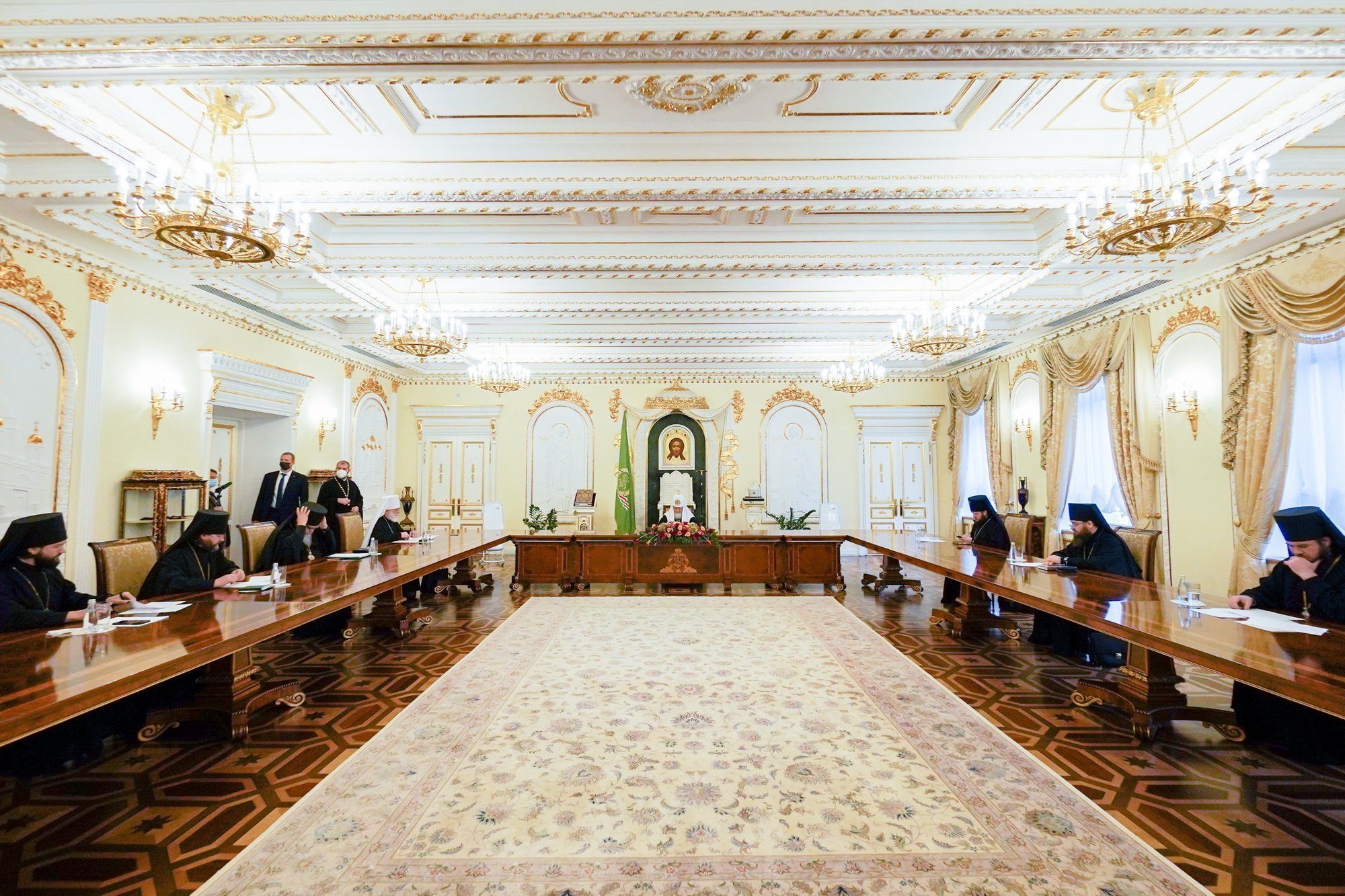 Заседание Архиерейского совета Московской митрополии 